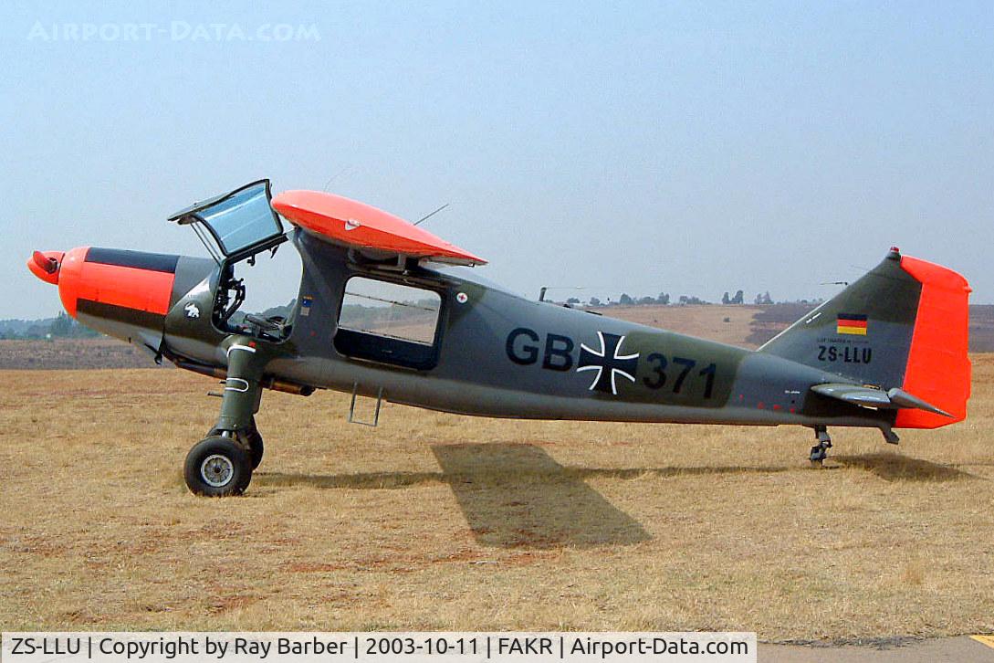 ZS-LLU, Dornier Do-27A-4 C/N 522, Do.27A-4 [522] Krugersdorp-Oatlands~ZS 11/10/2003