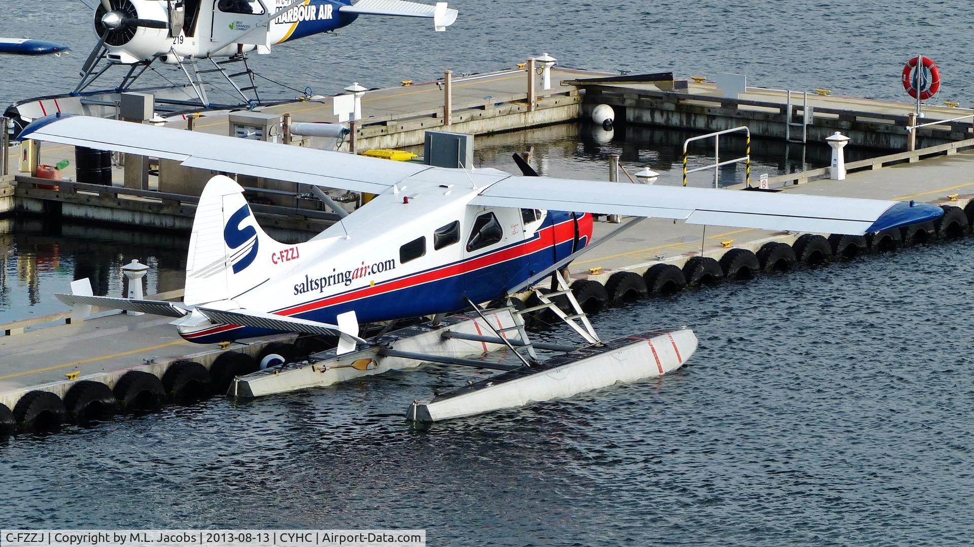 C-FZZJ, 1956 De Havilland Canada DHC-2 Beaver Mk.1 C/N 1019, SaltSpring Air Beaver ready for the next flight.