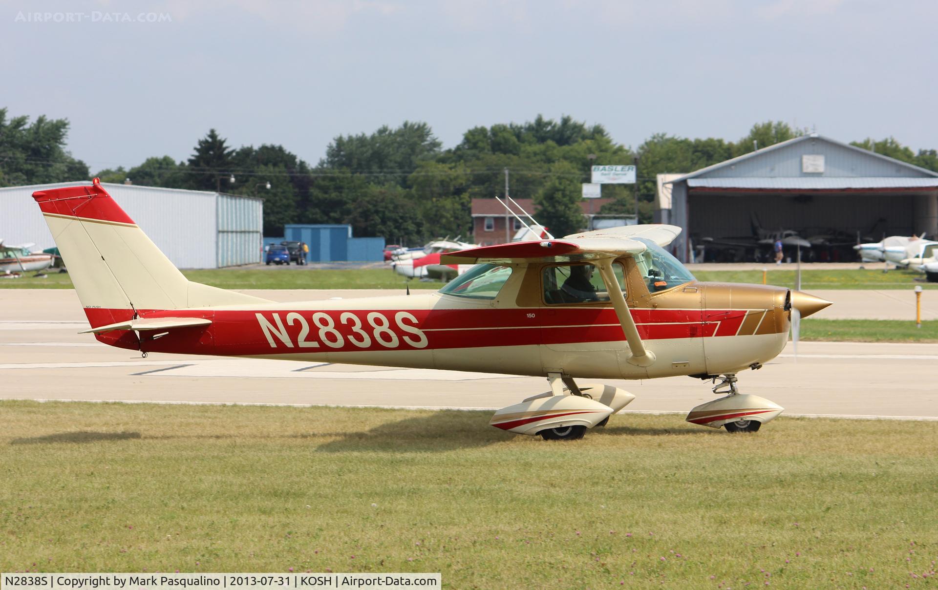 N2838S, 1967 Cessna 150G C/N 15066738, Cessna 150G