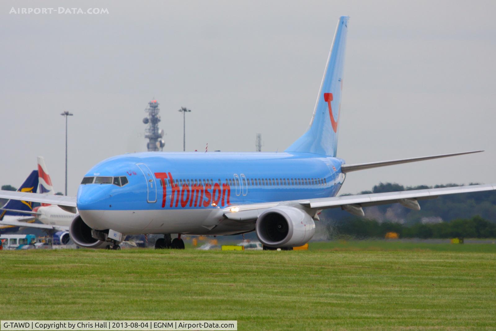 G-TAWD, 2012 Boeing 737-8K5 C/N 37265, Thomson