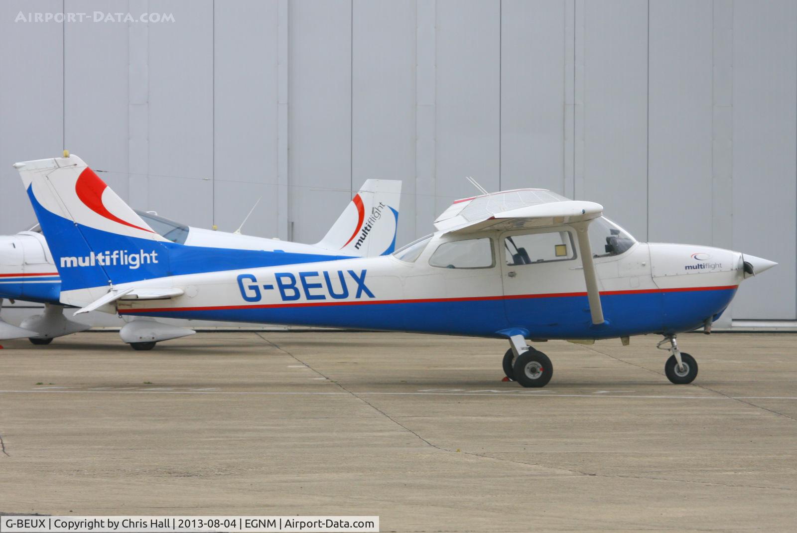 G-BEUX, 1977 Reims F172N Skyhawk C/N 1596, Multiflight