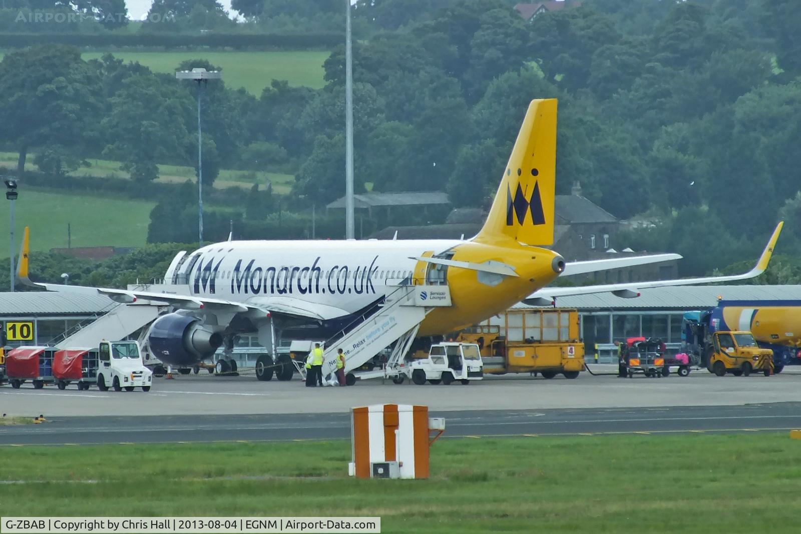 G-ZBAB, 2013 Airbus A320-214 C/N 5581, Monarch