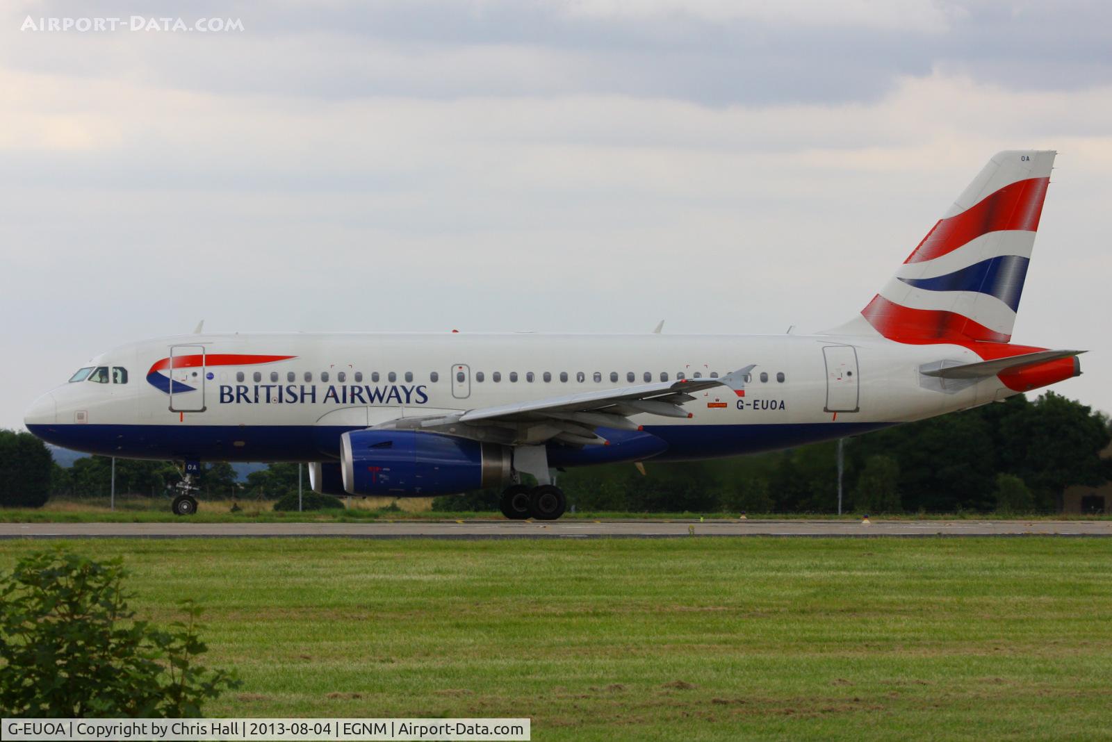 G-EUOA, 2001 Airbus A319-131 C/N 1513, British Airways
