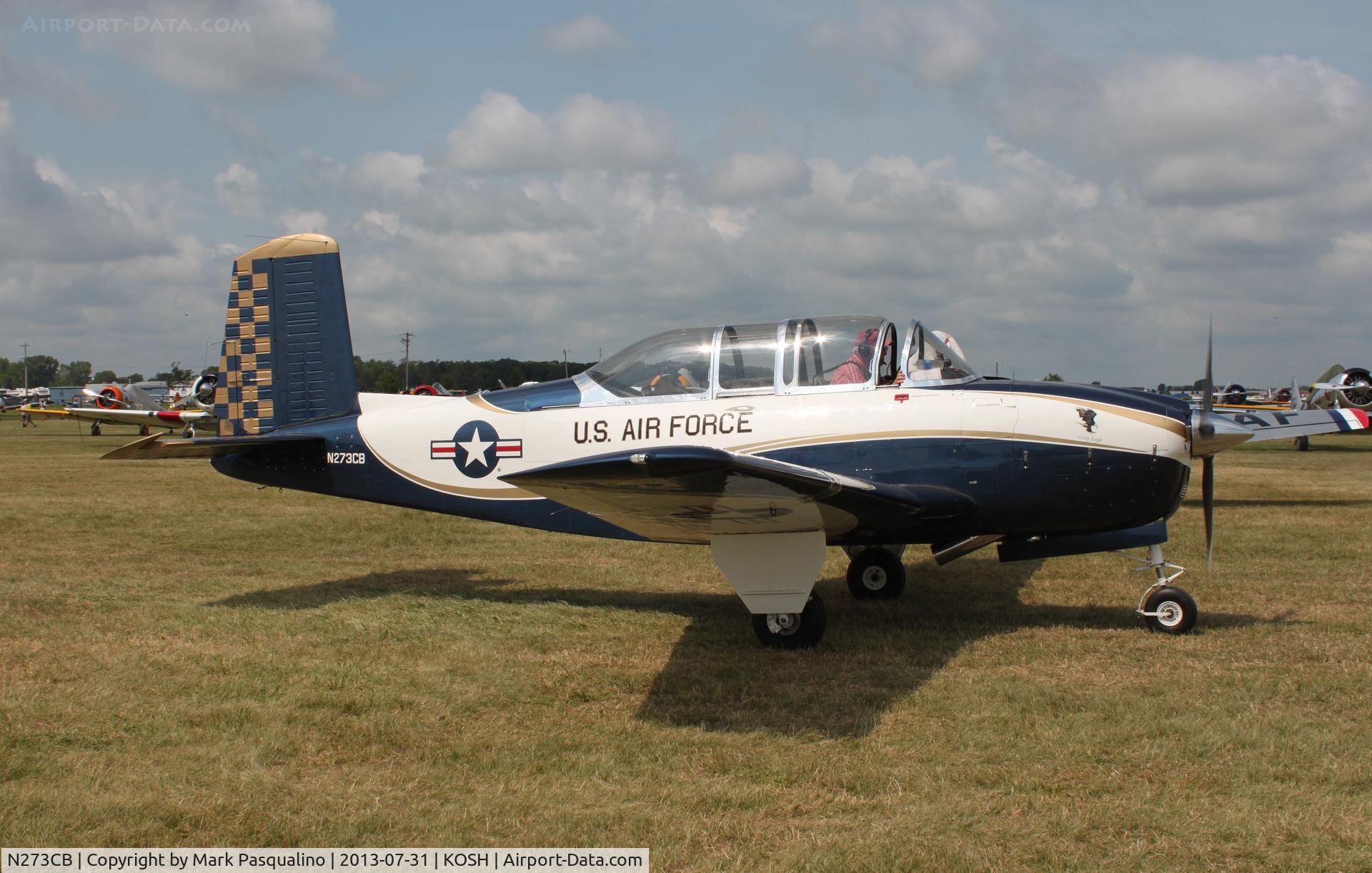 N273CB, 1953 Beech T-34A (A45) Mentor Mentor C/N G-72, Beech T-34A