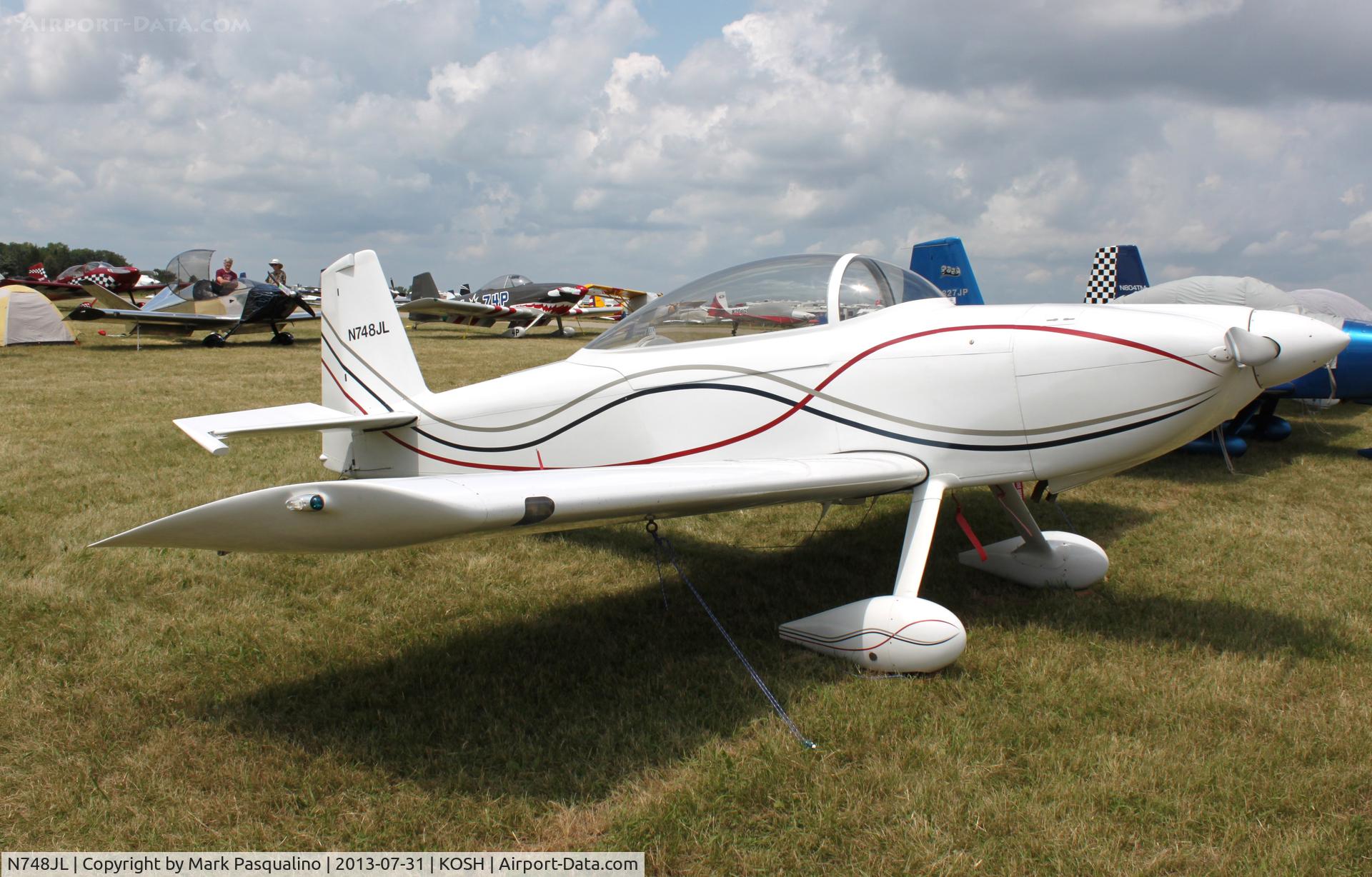 N748JL, 2009 Vans RV-8 C/N 81585, Vans RV-8