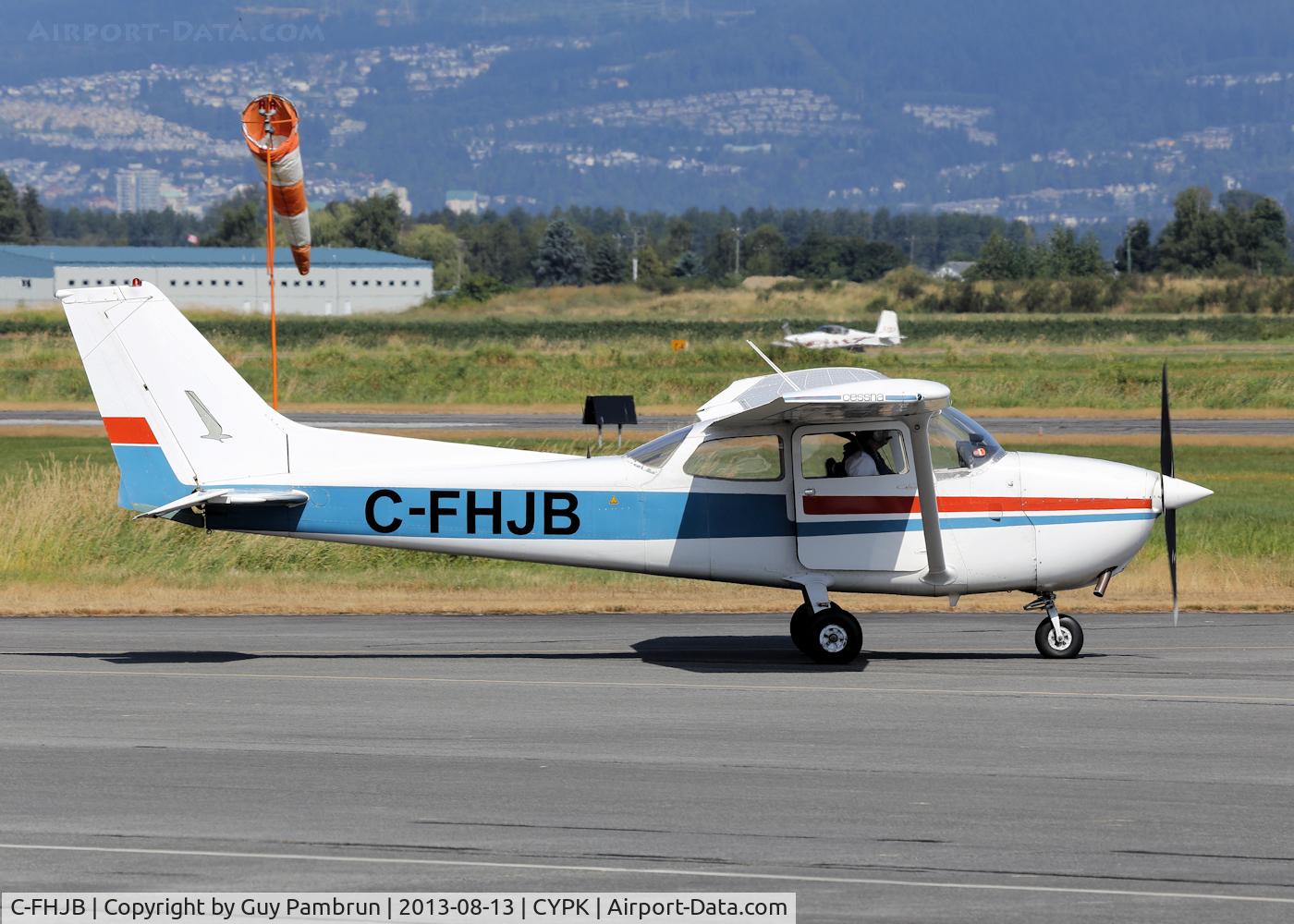 C-FHJB, 1977 Cessna 172N C/N 17268566, Getting ready to leave