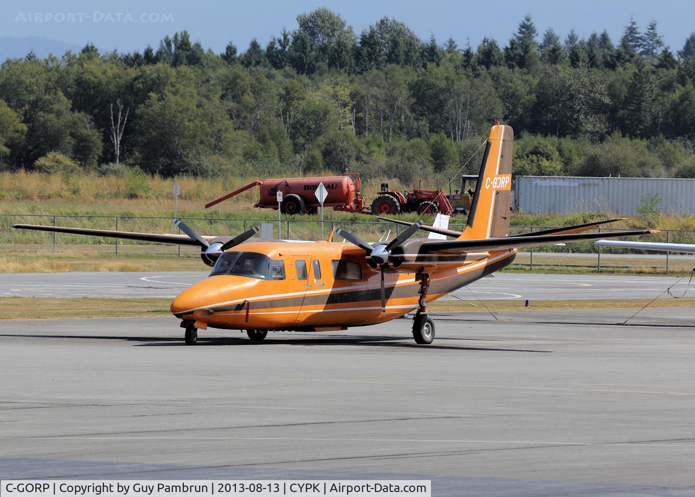 C-GORP, 1967 Aero Commander 680FL Grand Commander C/N 1663-12, Just sitting around