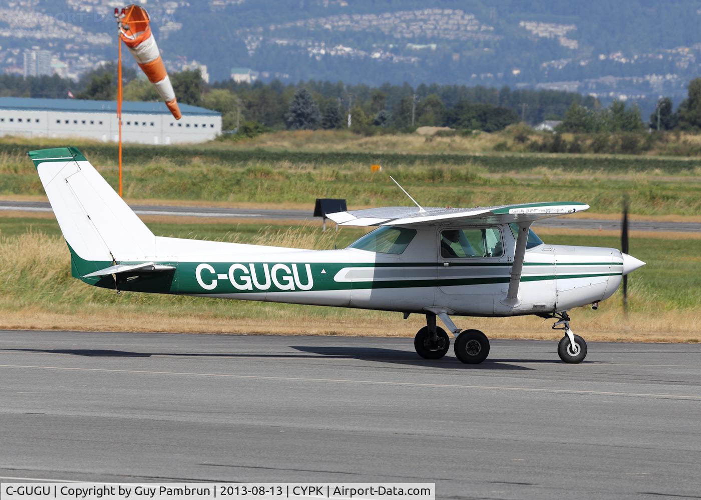 C-GUGU, 1980 Cessna 152 C/N 15284256, Getting ready to leave