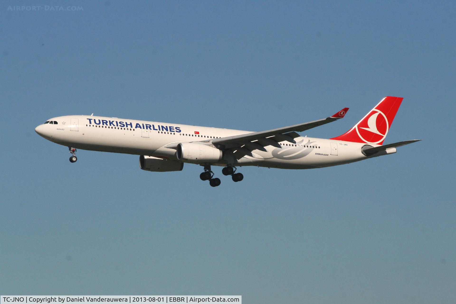TC-JNO, 2011 Airbus A330-343X C/N 1298, Flight TK1937 is descending to RWY 20