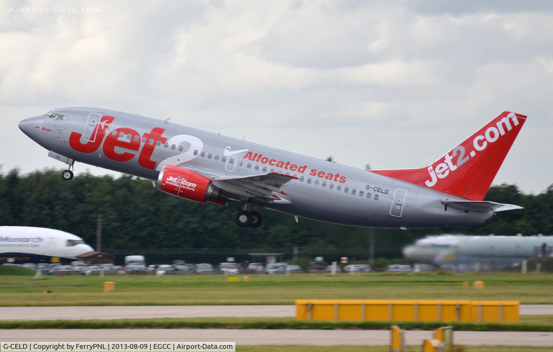 G-CELD, 1987 Boeing 737-33A C/N 23832, Jet2 B733 taking off.
