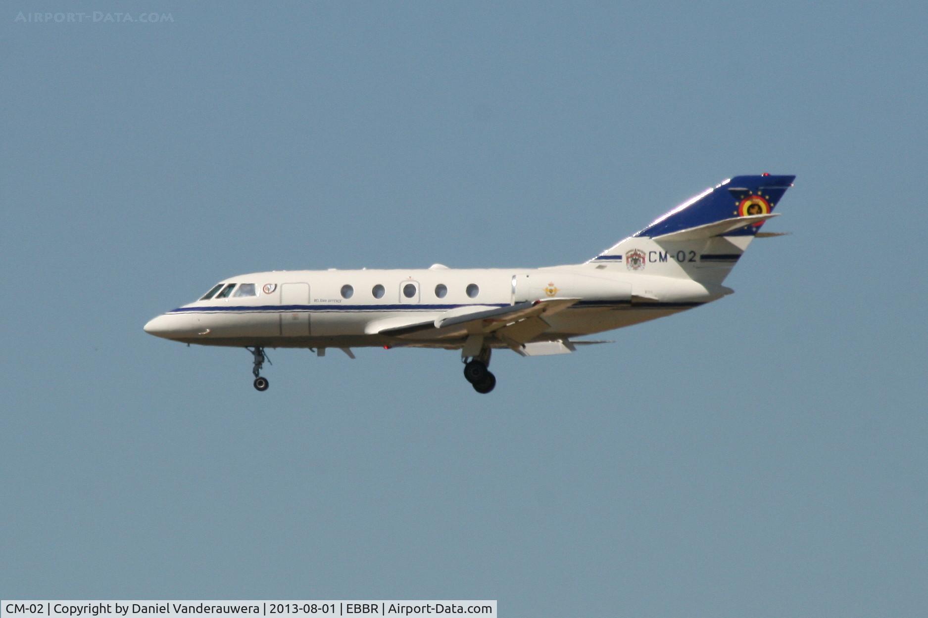 CM-02, 1973 Dassault Falcon (Mystere) 20E C/N 278, Descending to RWY 20