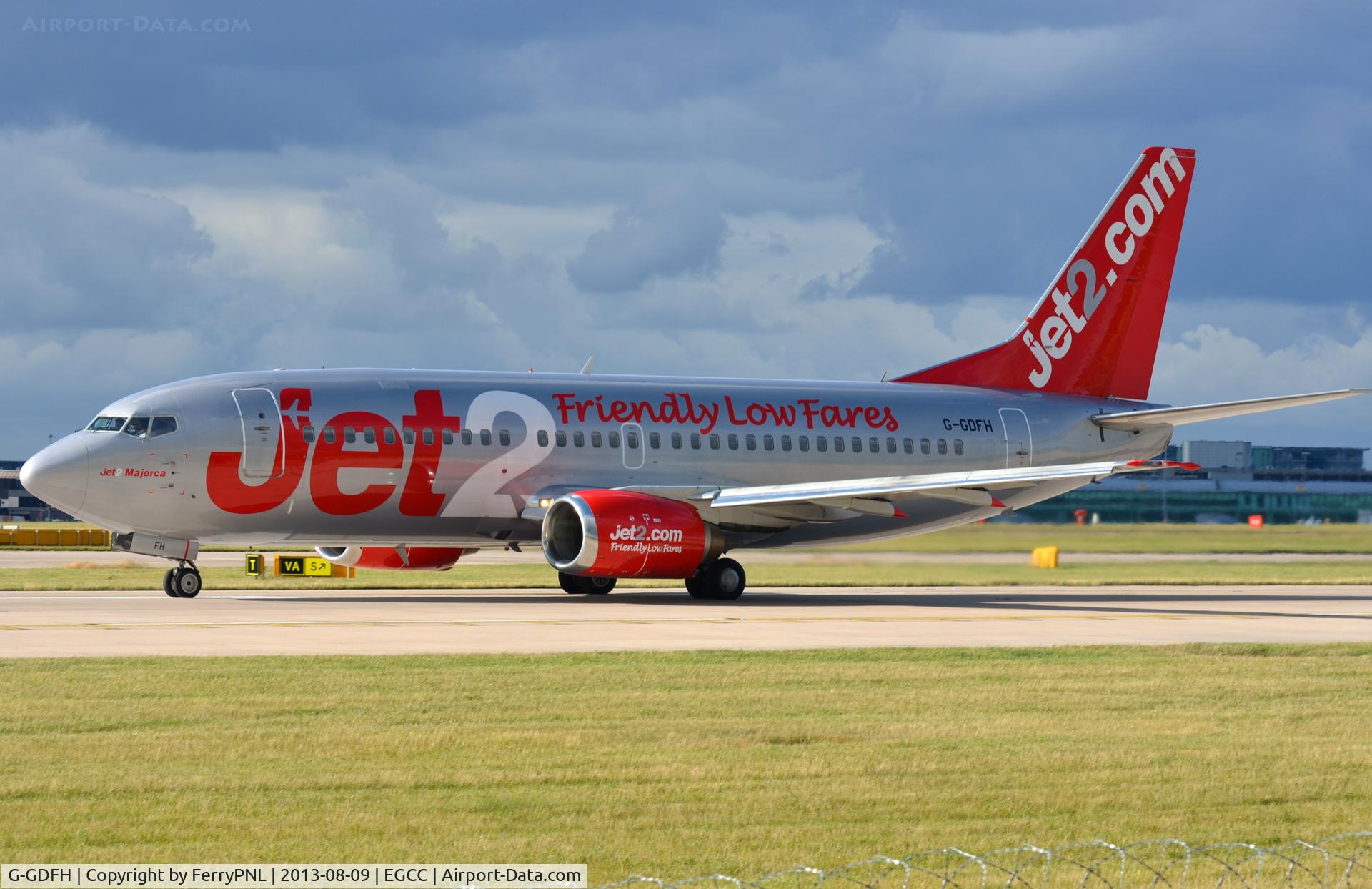 G-GDFH, 1993 Boeing 737-3Y5 C/N 25615, Jet2 B733 ready for take-off.