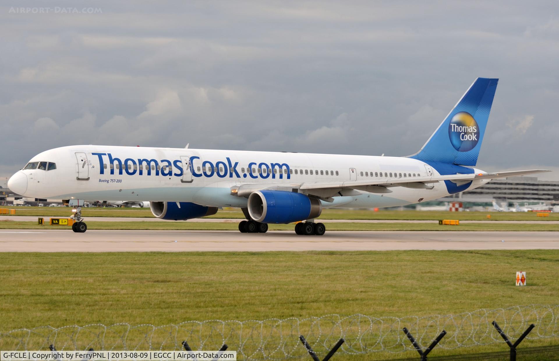 G-FCLE, 1998 Boeing 757-28A C/N 28171, TCK B752 about to take-off.