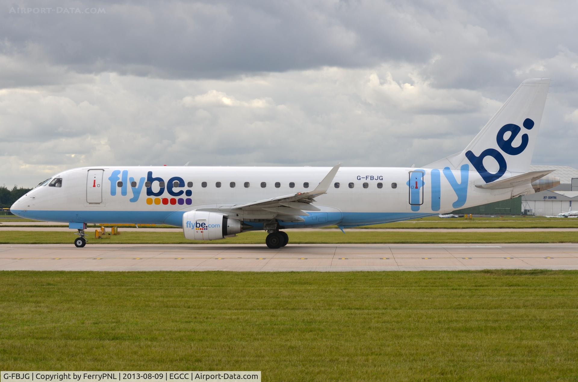 G-FBJG, 2012 Embraer 175STD (ERJ-170-200) C/N 17000344, Flybe ERJ175