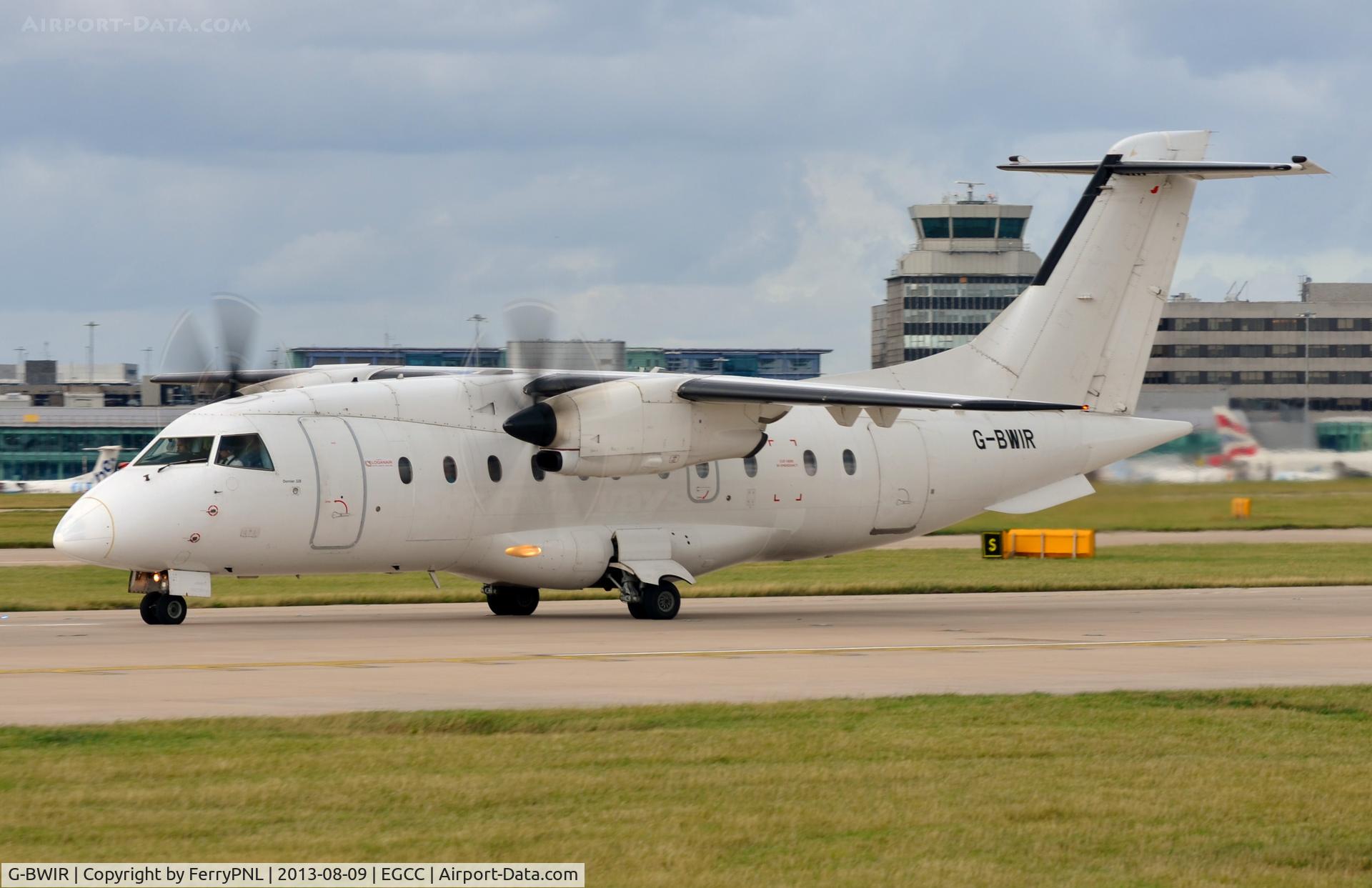 G-BWIR, 1995 Dornier 328-100 C/N 3023, Suckling DO328 in its colorless outfit.