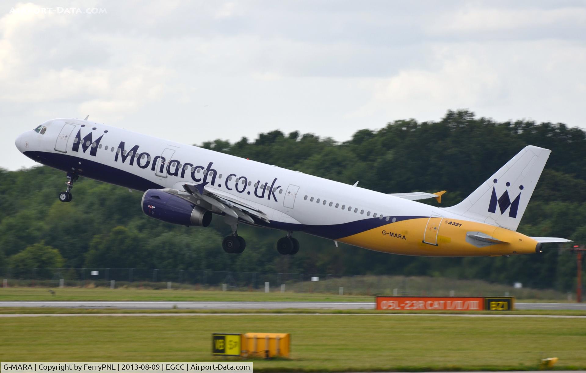 G-MARA, 1999 Airbus A321-231 C/N 983, A321 lifting off.