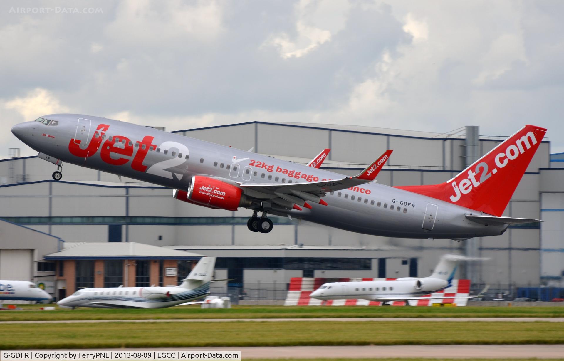 G-GDFR, 2003 Boeing 737-8Z9 C/N 30421, Jet2 B738 taking-off.
