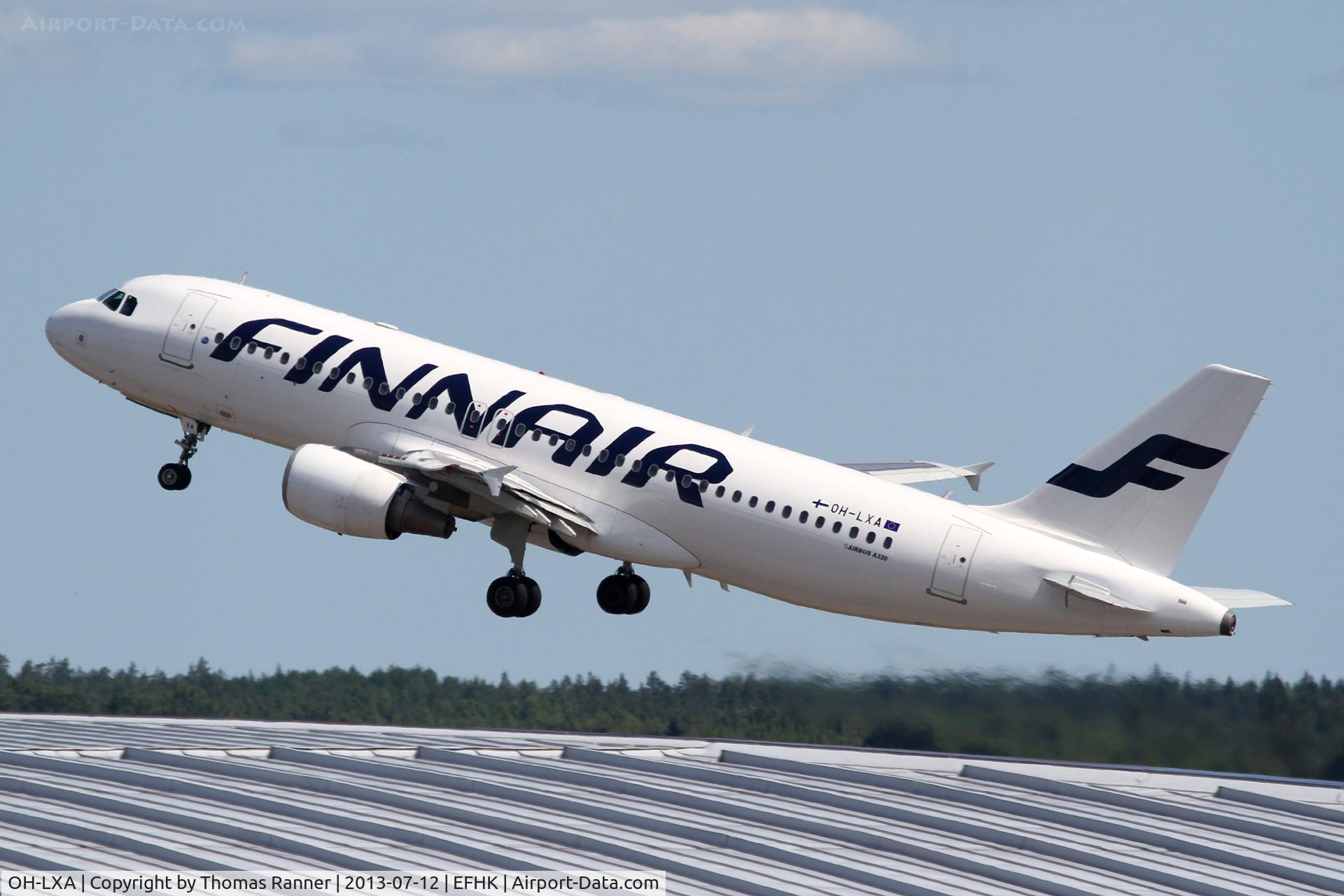 OH-LXA, 2001 Airbus A320-214 C/N 1405, Finnair A320