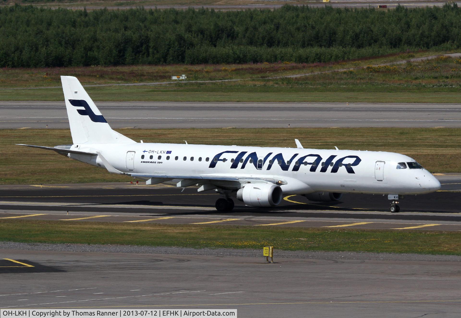 OH-LKH, 2007 Embraer 190LR (ERJ-190-100LR) C/N 19000086, Finnair Emb190