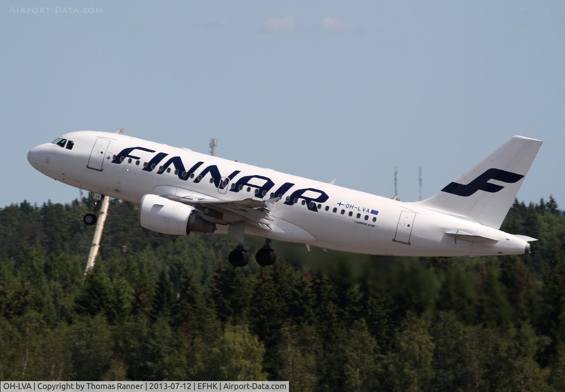 OH-LVA, 1999 Airbus A319-112 C/N 1073, Finnair A319