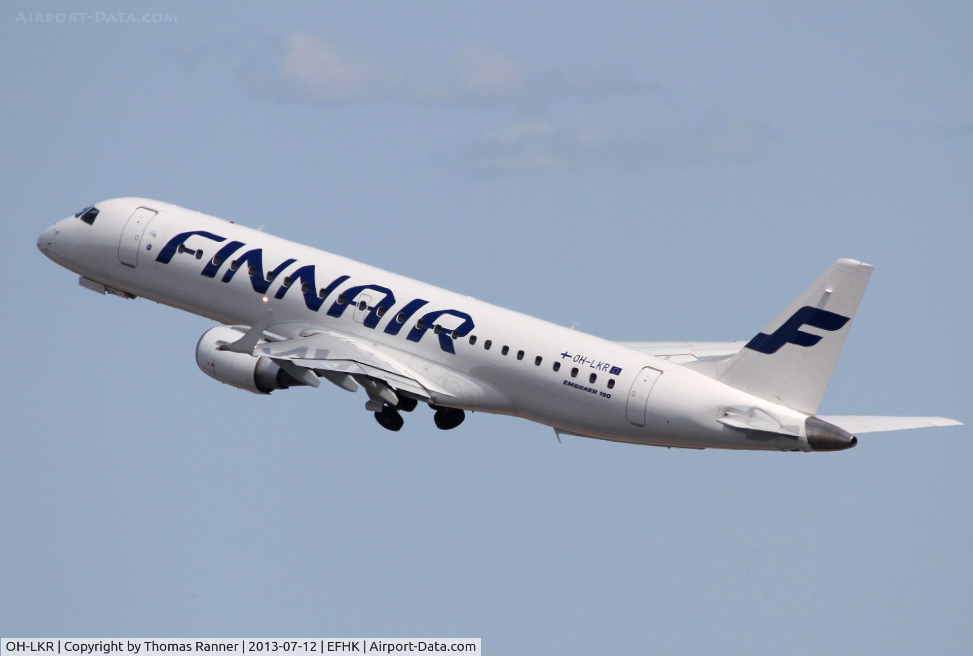 OH-LKR, 2011 Embraer 190LR (ERJ-190-100LR) C/N 19000436, Finnair Emb190