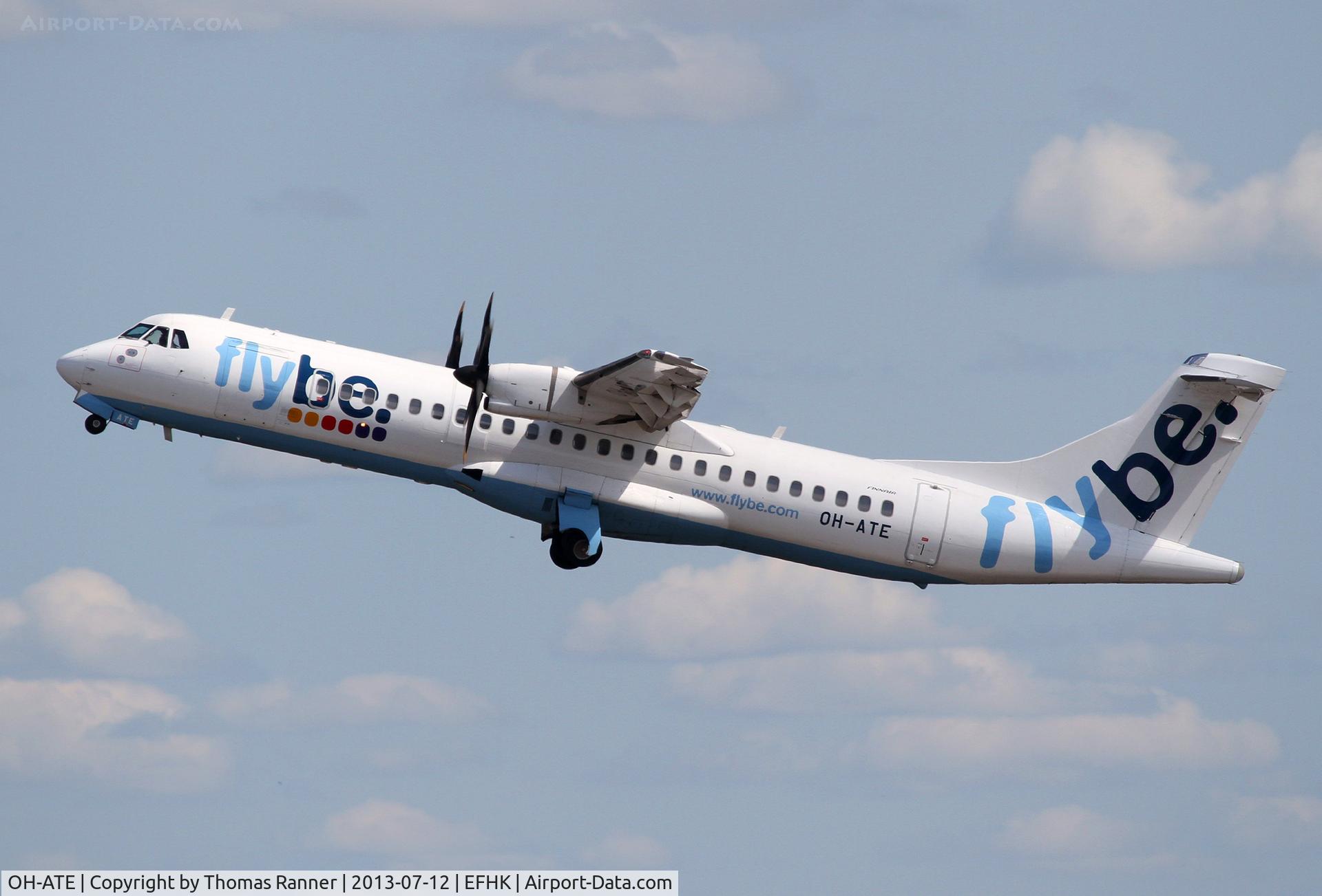 OH-ATE, 2007 ATR 72-212A C/N 741, FlyBe Nordic ATR72