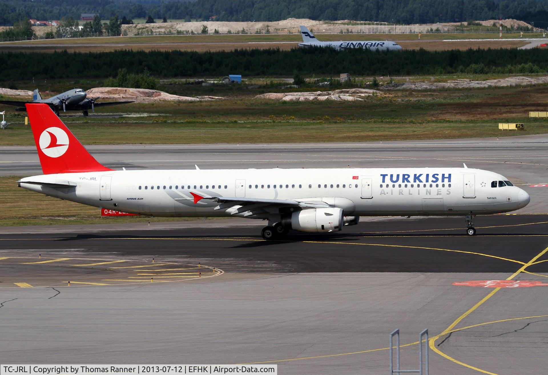 TC-JRL, 2008 Airbus A321-231 C/N 3539, Turkish A321