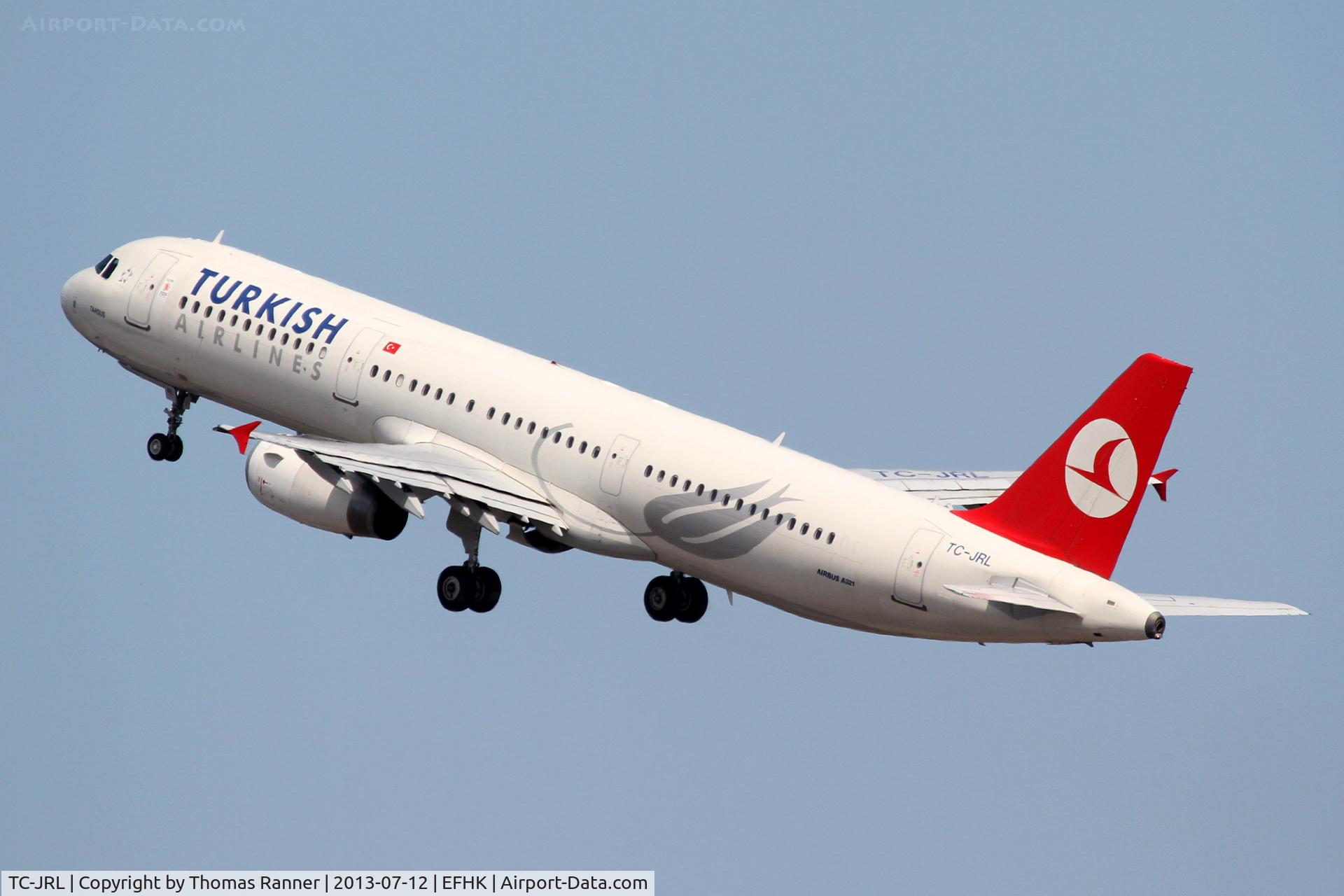 TC-JRL, 2008 Airbus A321-231 C/N 3539, Turkish A321