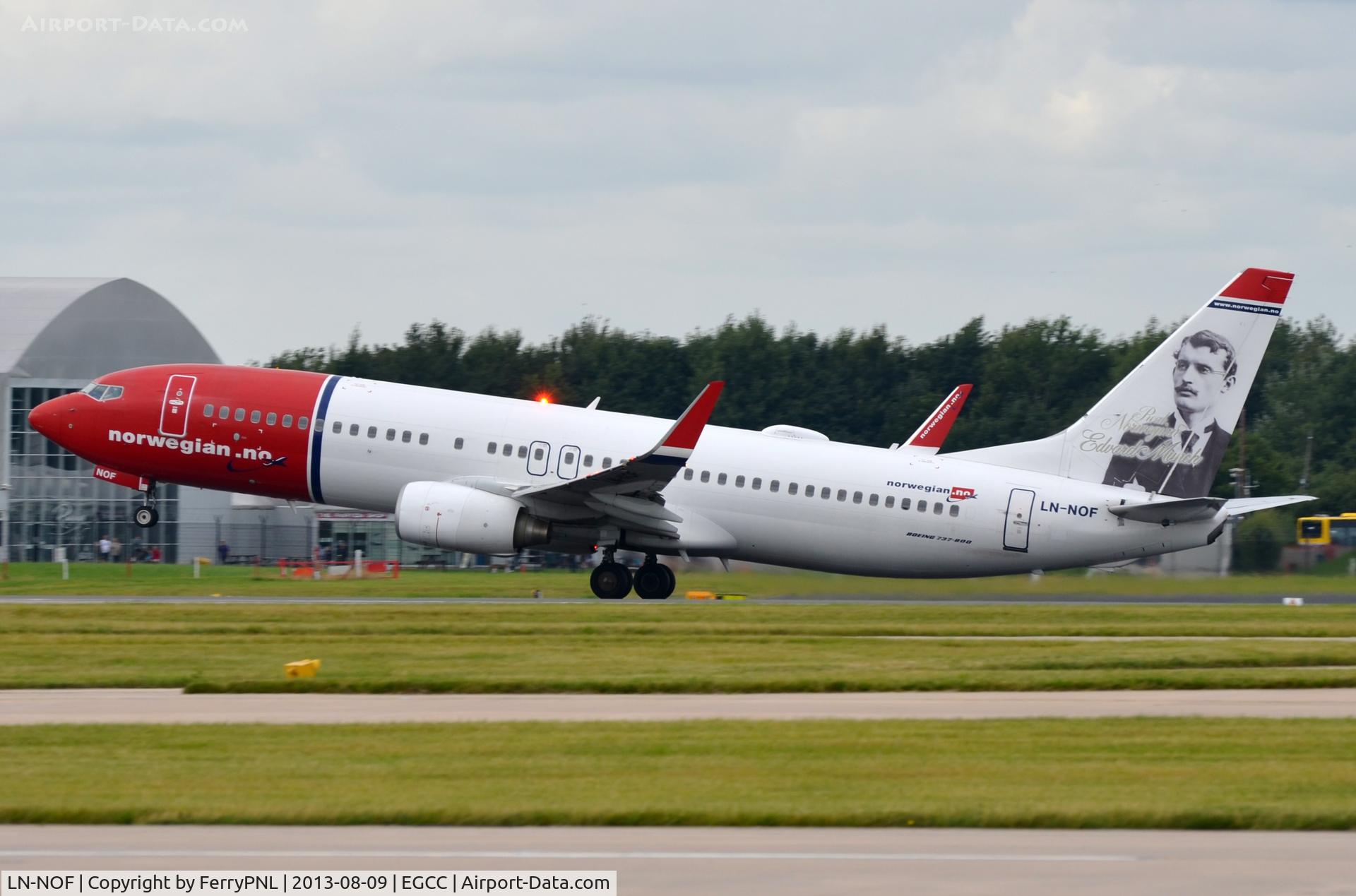 LN-NOF, 2008 Boeing 737-86N C/N 36809, Norwegian B738 rotate.