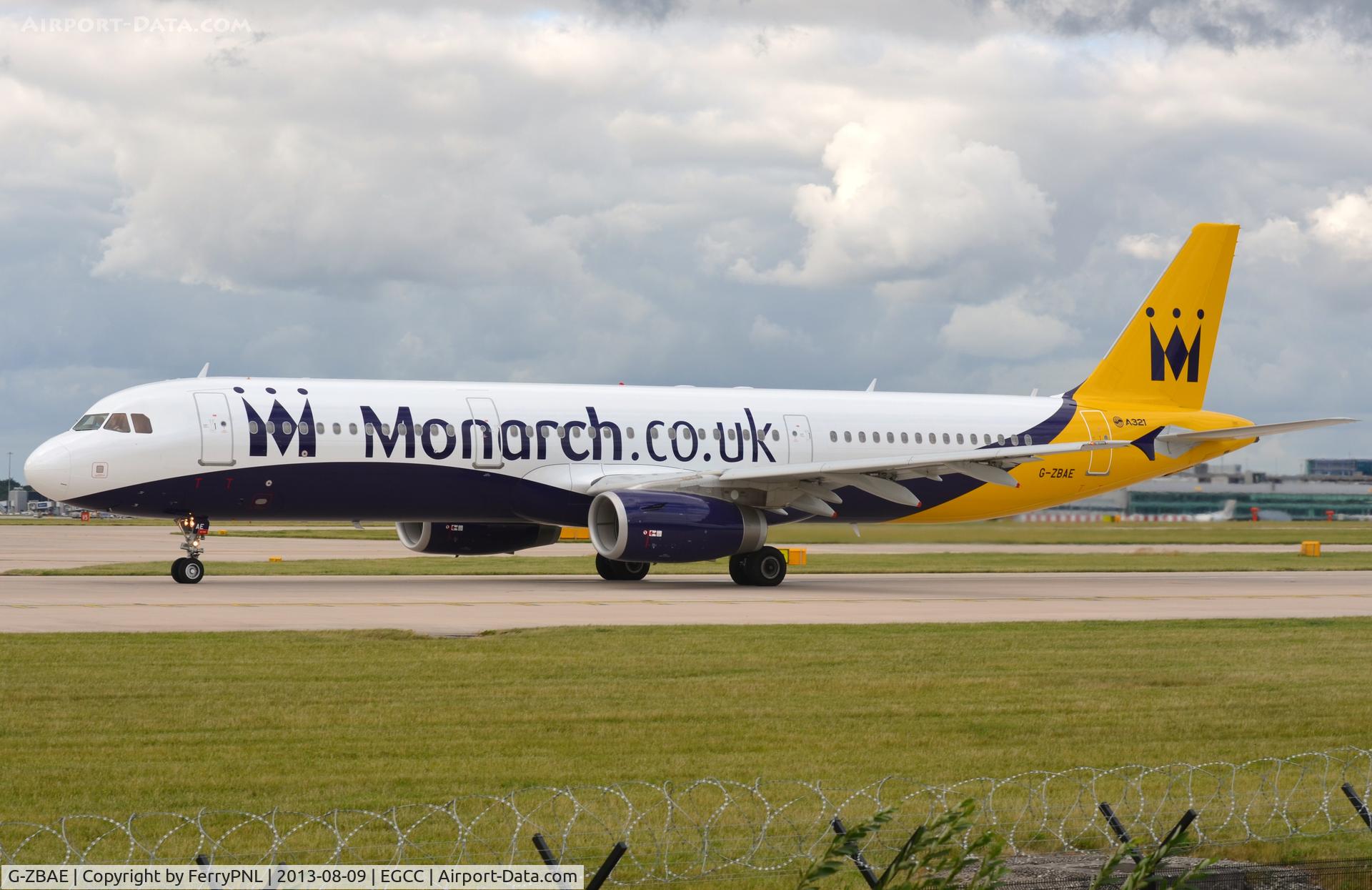 G-ZBAE, 2013 Airbus A321-231 C/N 5606, Monarch A321