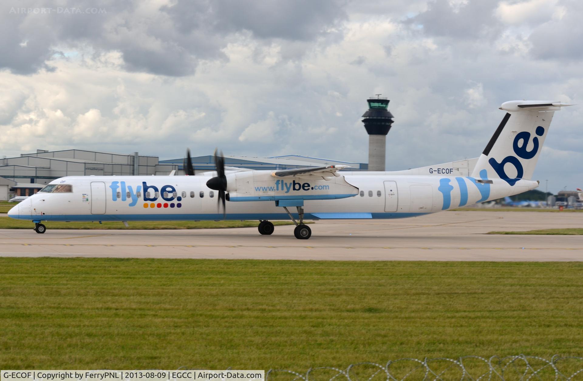 G-ECOF, 2008 De Havilland Canada DHC-8-402Q Dash 8 C/N 4216, Flybe DHC8