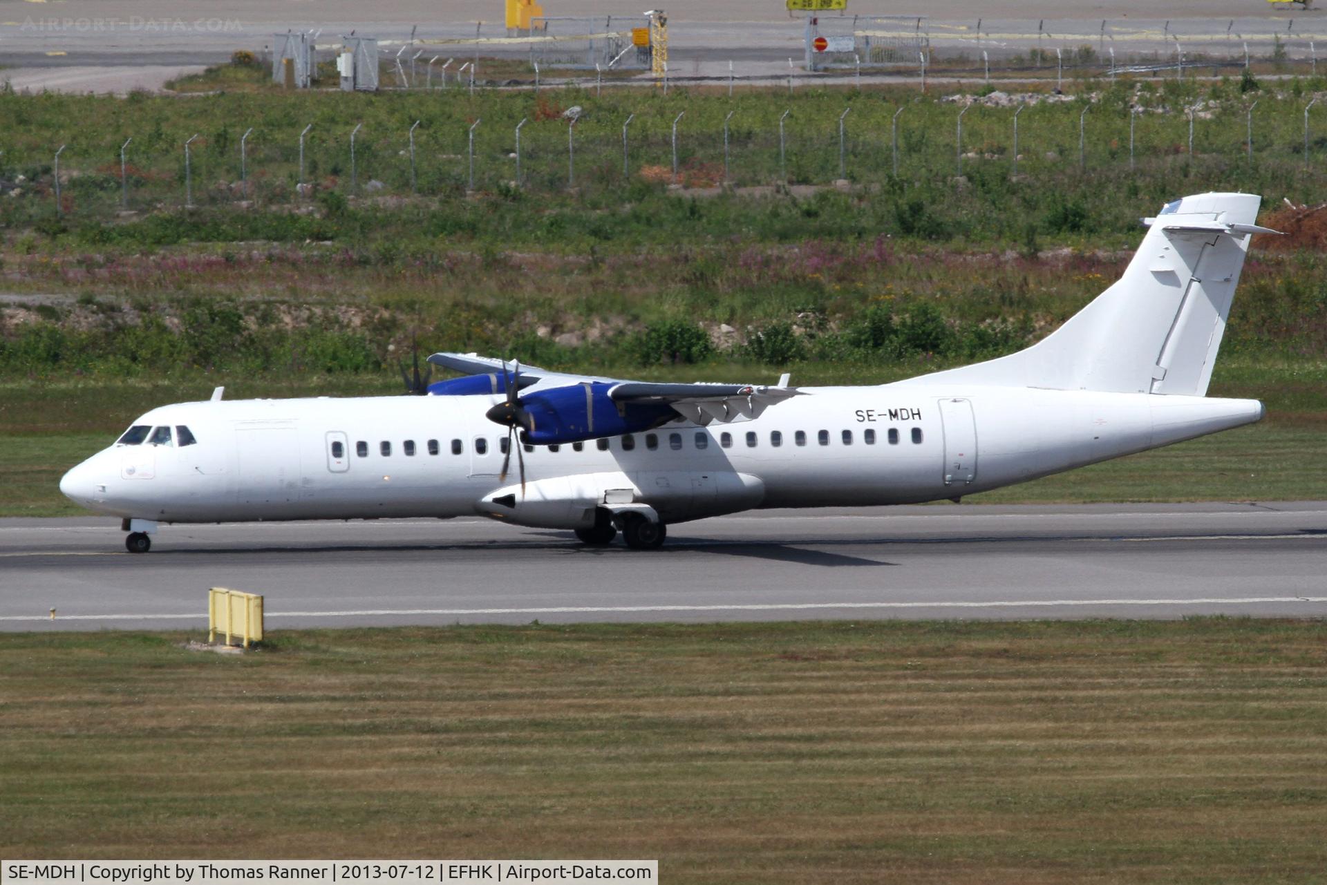 SE-MDH, 2010 ATR 72-212A C/N 917, Blue1 ATR72