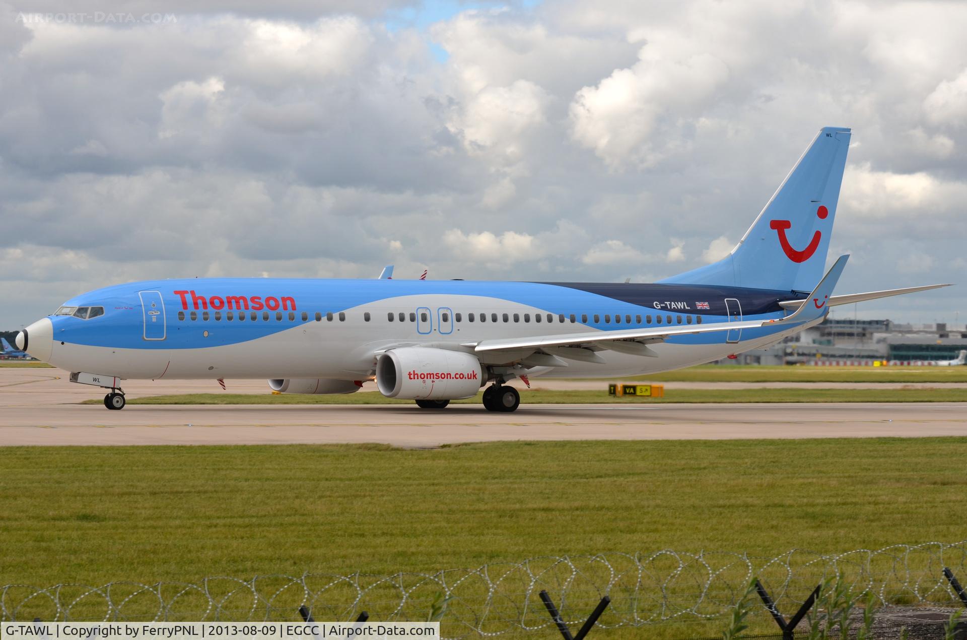 G-TAWL, 2012 Boeing 737-8K5 C/N 37243, Thomson B738 ready for take-off.