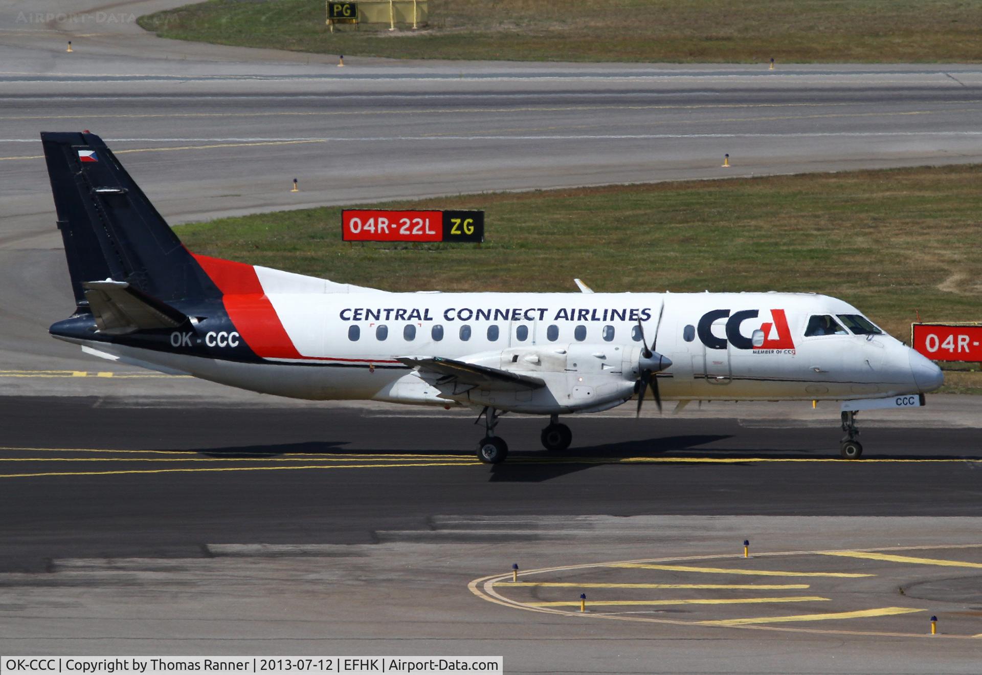 OK-CCC, 1990 Saab 340B C/N 340B-208, CCA Saab 340