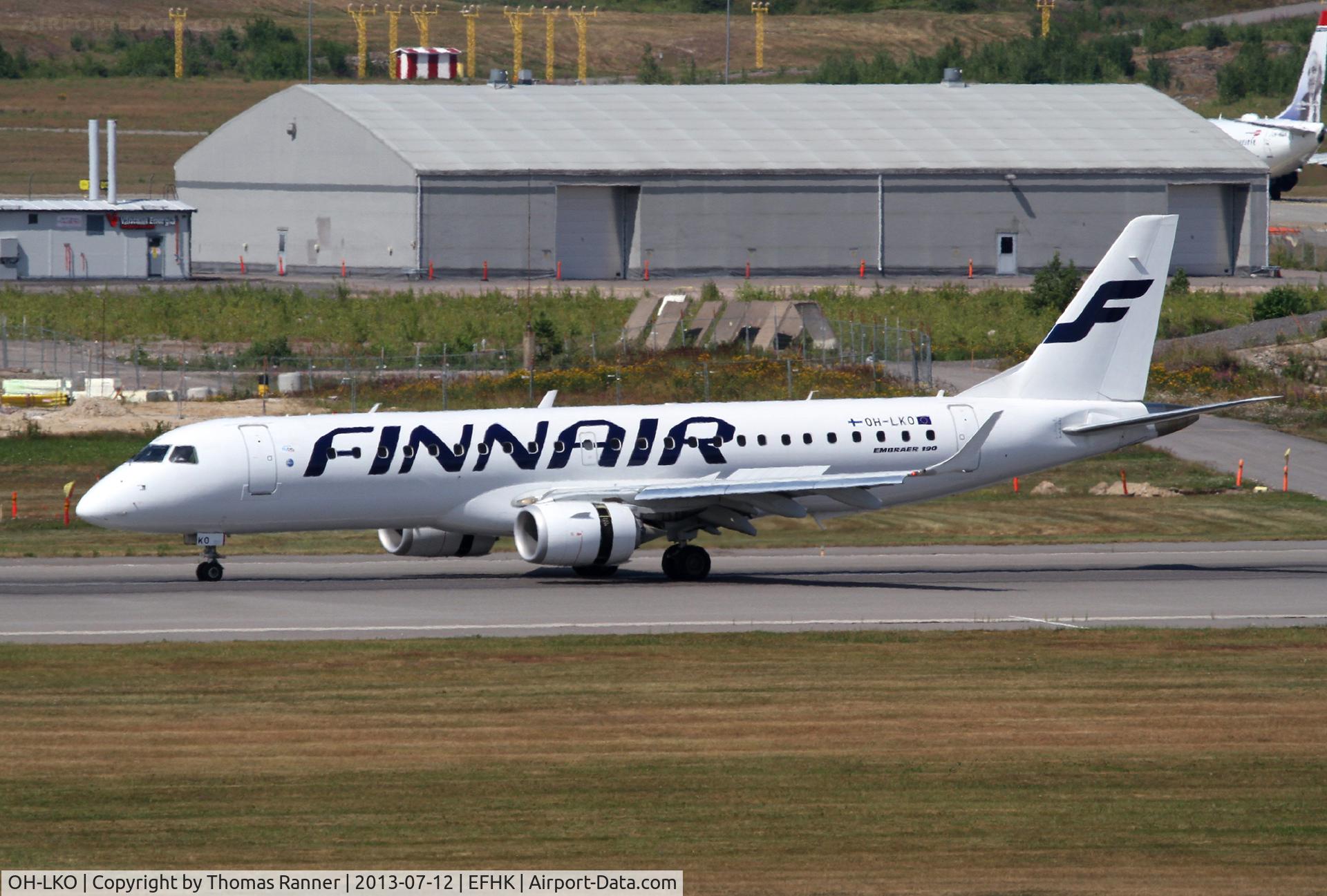 OH-LKO, 2009 Embraer 190LR (ERJ-190-100LR) C/N 19000267, Finnair Emb190