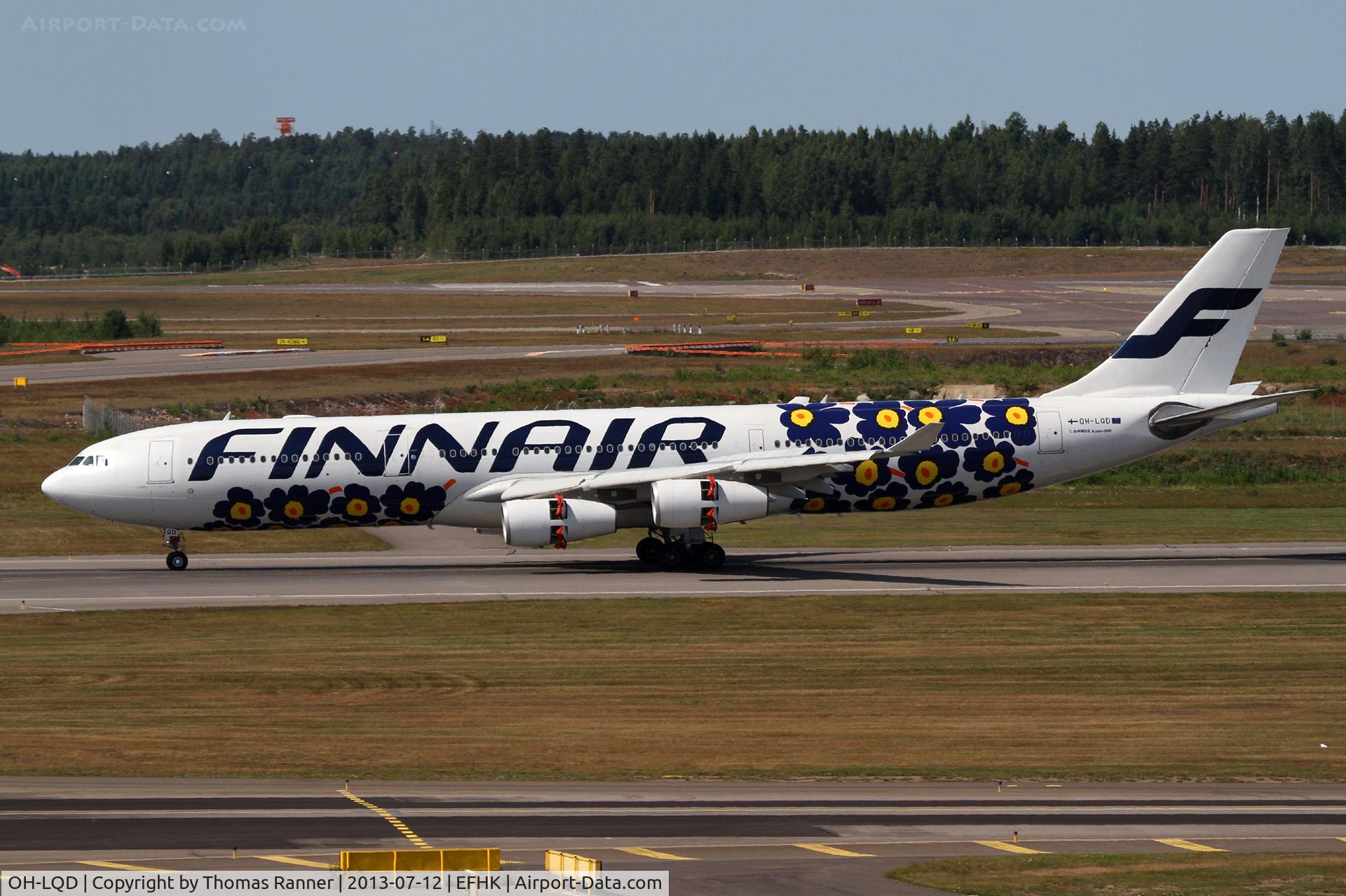 OH-LQD, 2008 Airbus A340-313X C/N 921, Finnair A340