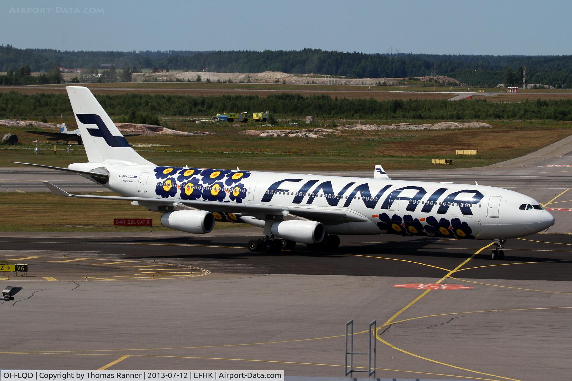 OH-LQD, 2008 Airbus A340-313X C/N 921, Finnair A340