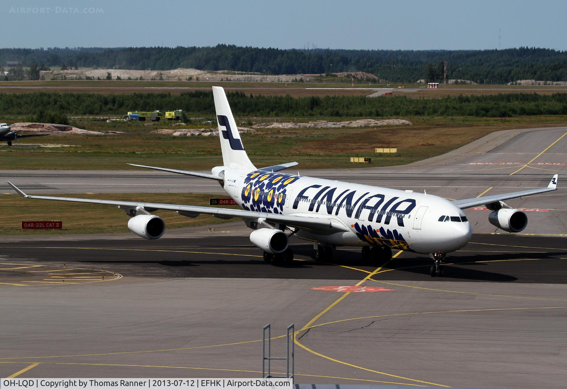 OH-LQD, 2008 Airbus A340-313X C/N 921, Finnair A340