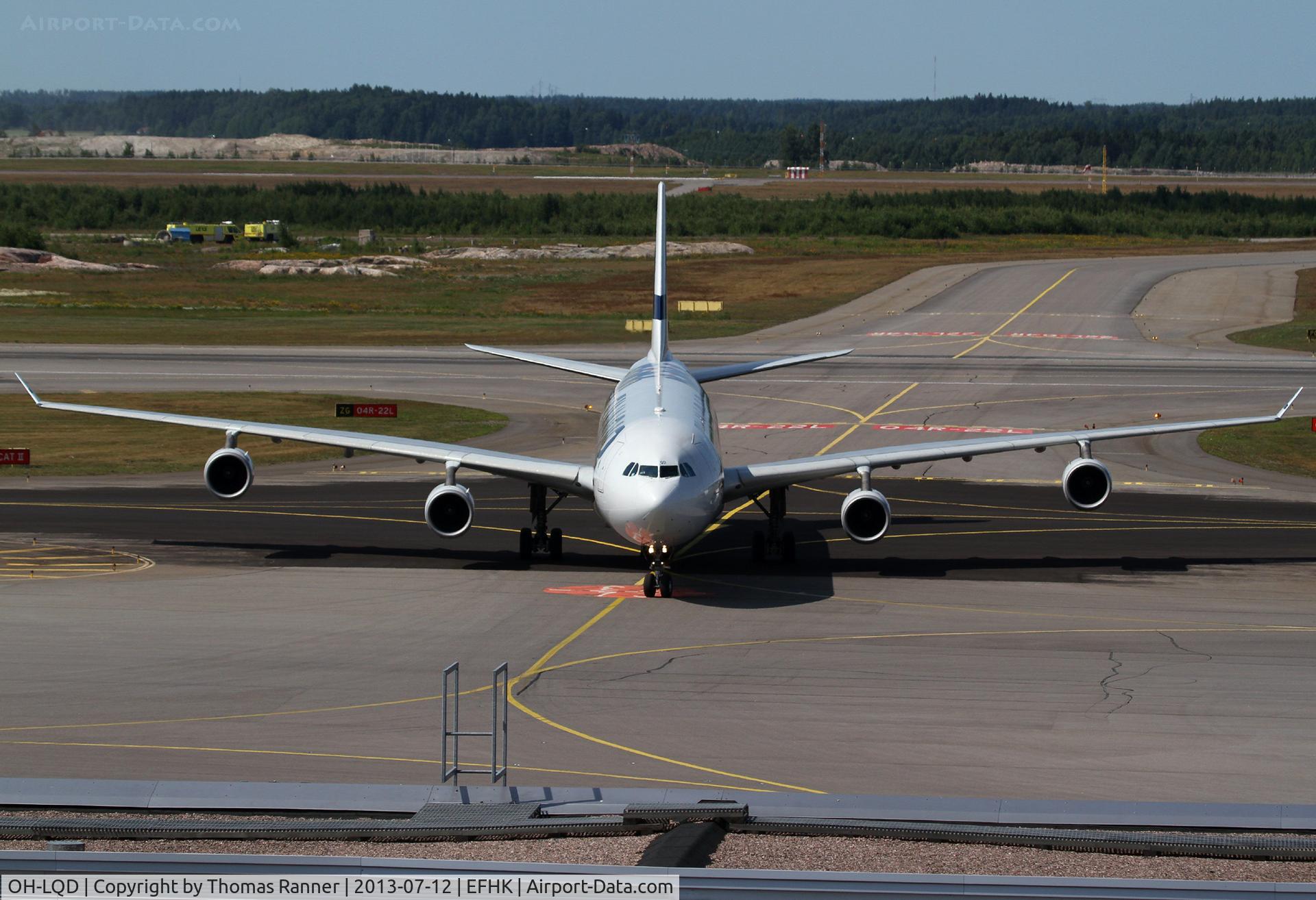 OH-LQD, 2008 Airbus A340-313X C/N 921, Finnair A340