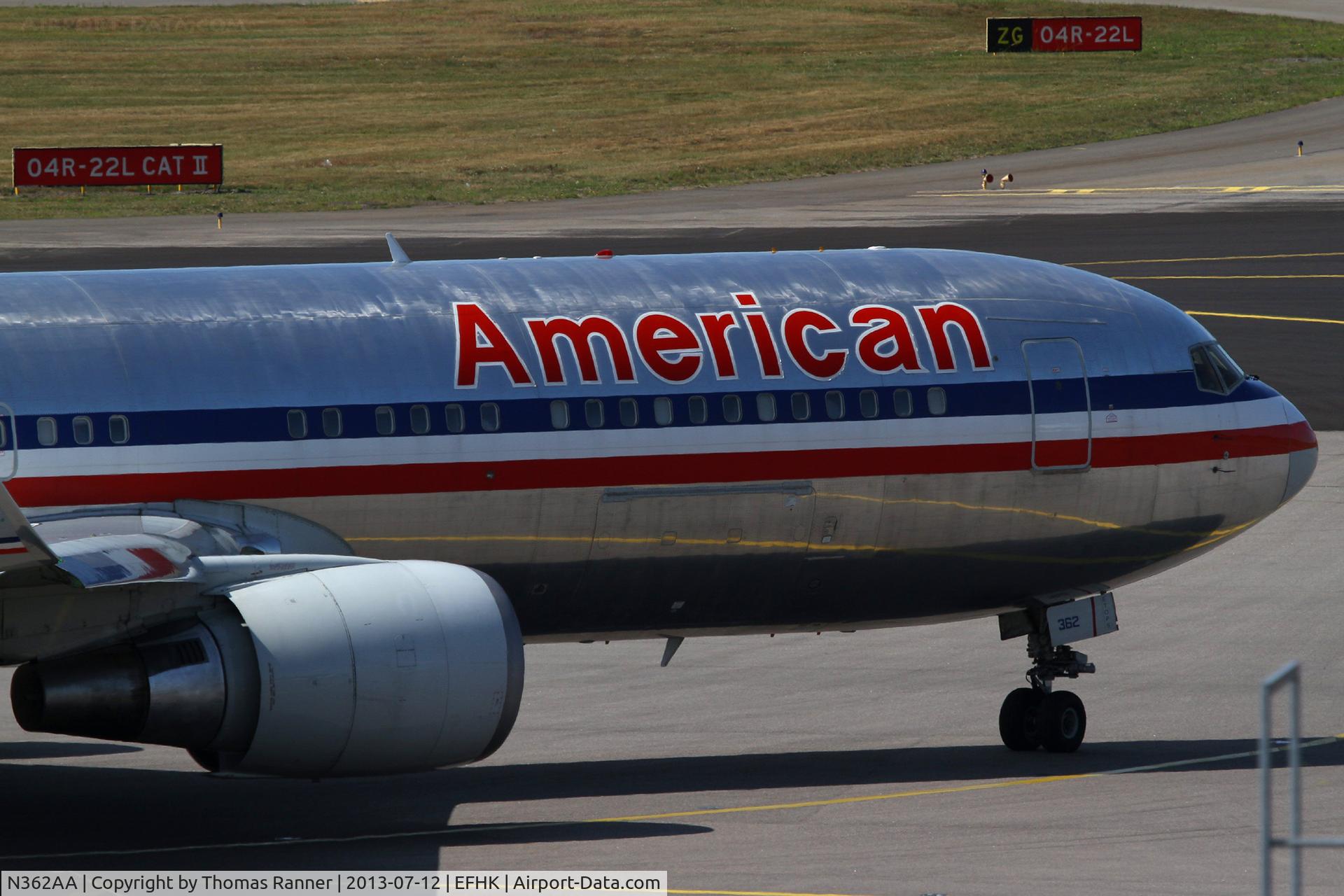 N362AA, 1988 Boeing 767-323 C/N 24043, American B767