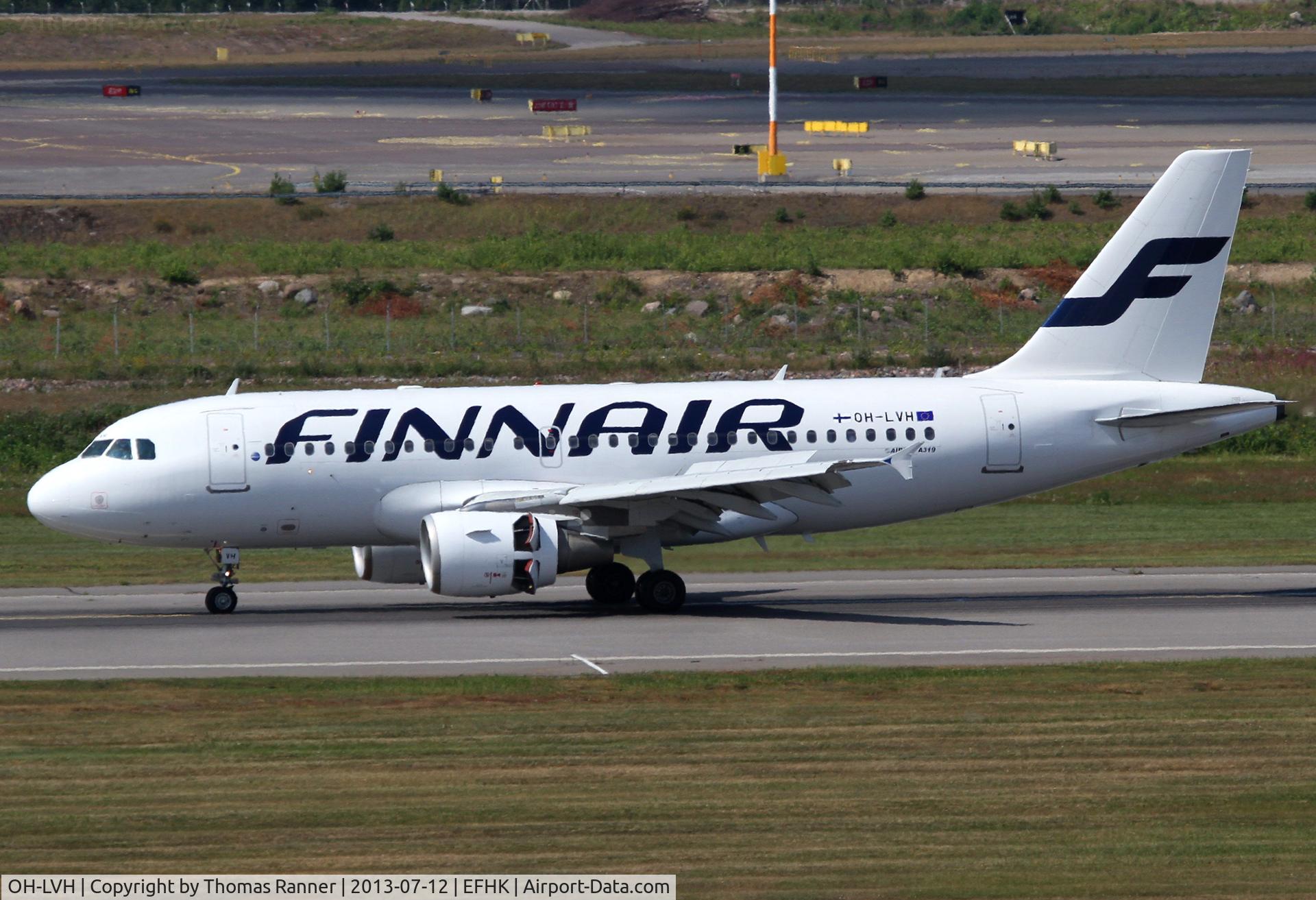 OH-LVH, 2000 Airbus A319-112 C/N 1184, Finnair A319