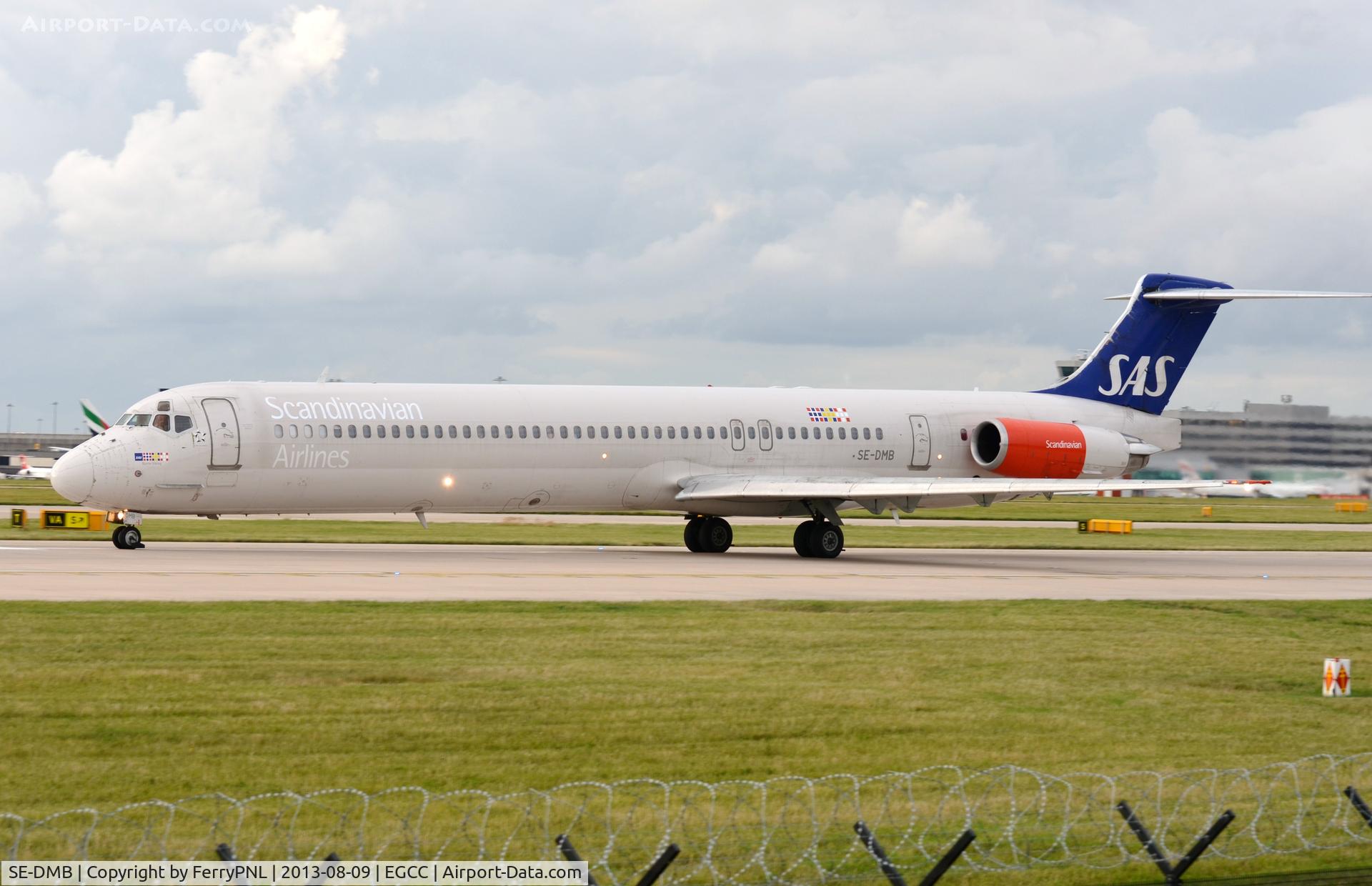 SE-DMB, 1991 McDonnell Douglas MD-81 (DC-9-81) C/N 53314, SAS MD ready to make some noise.