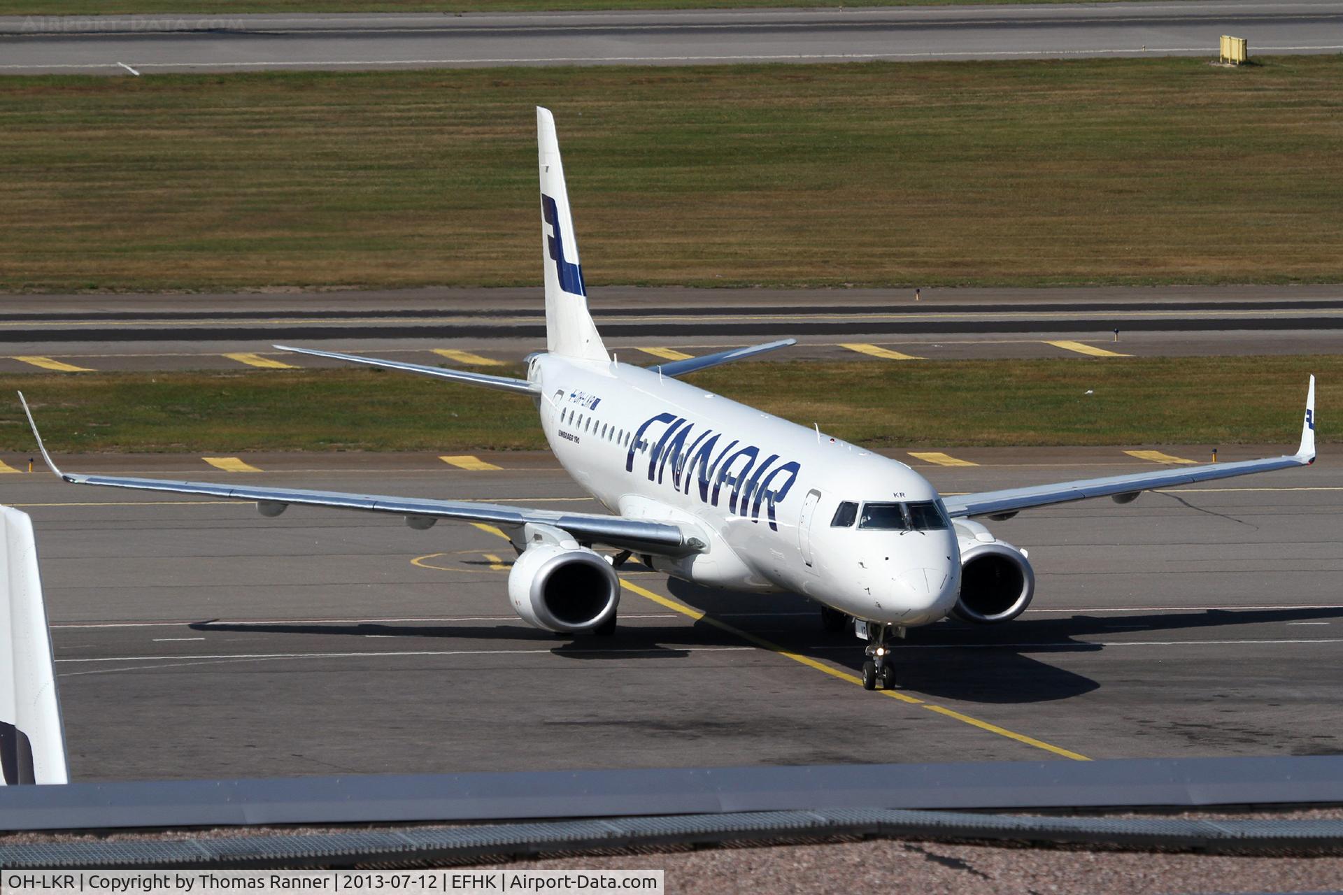 OH-LKR, 2011 Embraer 190LR (ERJ-190-100LR) C/N 19000436, Finnair Emb190