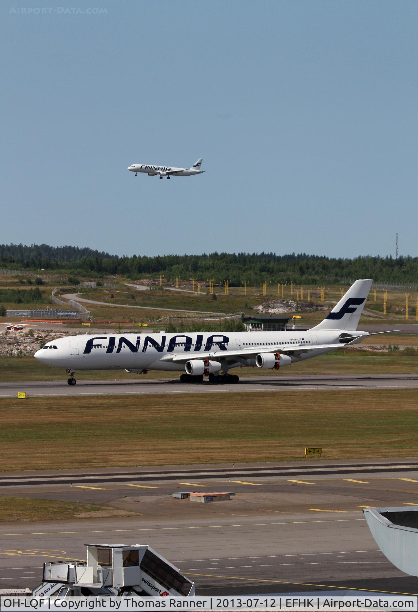 OH-LQF, 1997 Airbus A340-313X C/N 168, Finnair A340