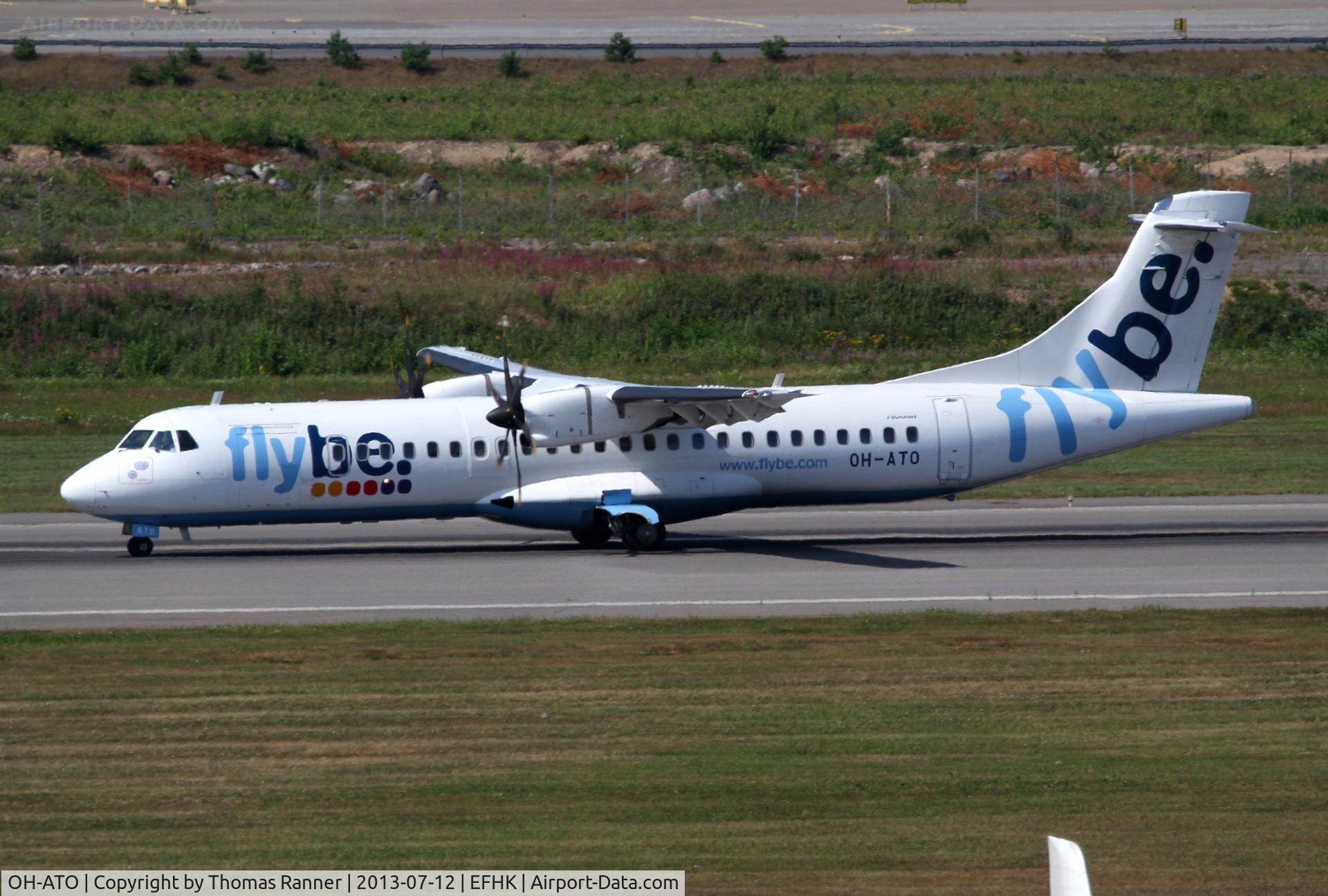 OH-ATO, 2011 ATR 72-212A C/N 977, FlyBe Nordic ATR72