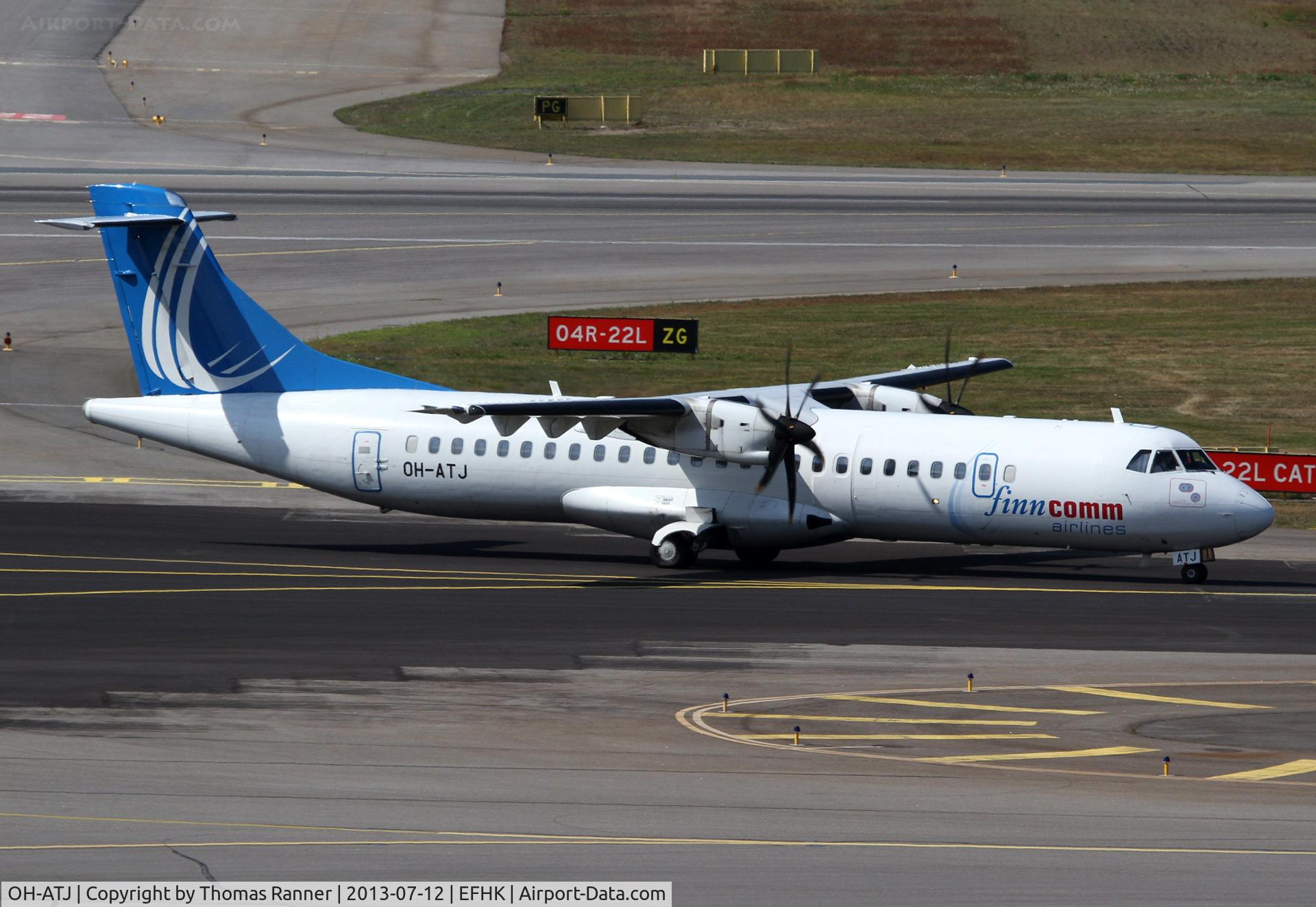 OH-ATJ, 2008 ATR 72-212A C/N 792, FinnComm ATR72
