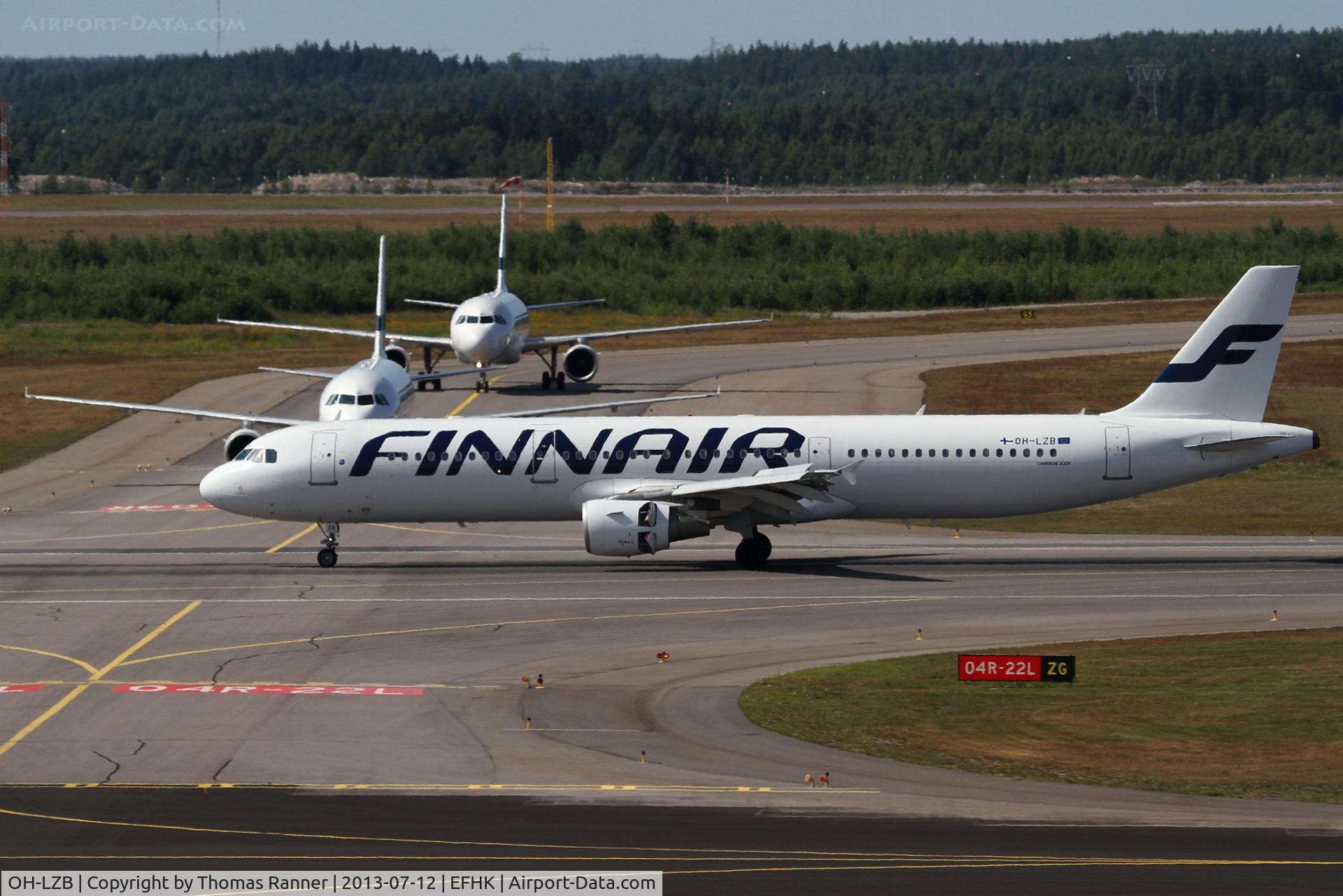 OH-LZB, 1999 Airbus A321-211 C/N 0961, Finnair A321