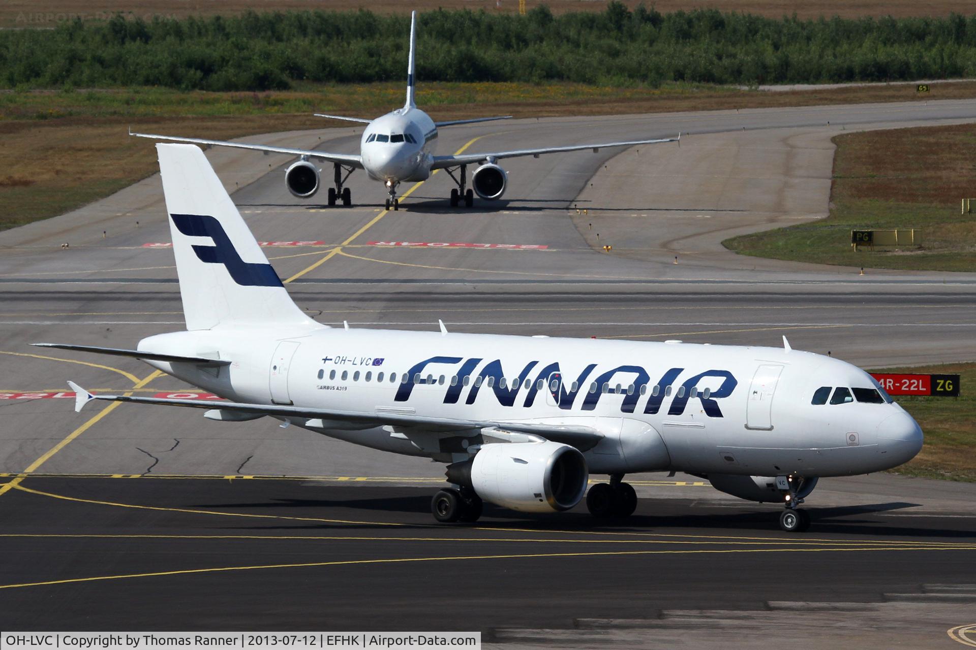 OH-LVC, 2000 Airbus A319-112 C/N 1309, Finnair A319