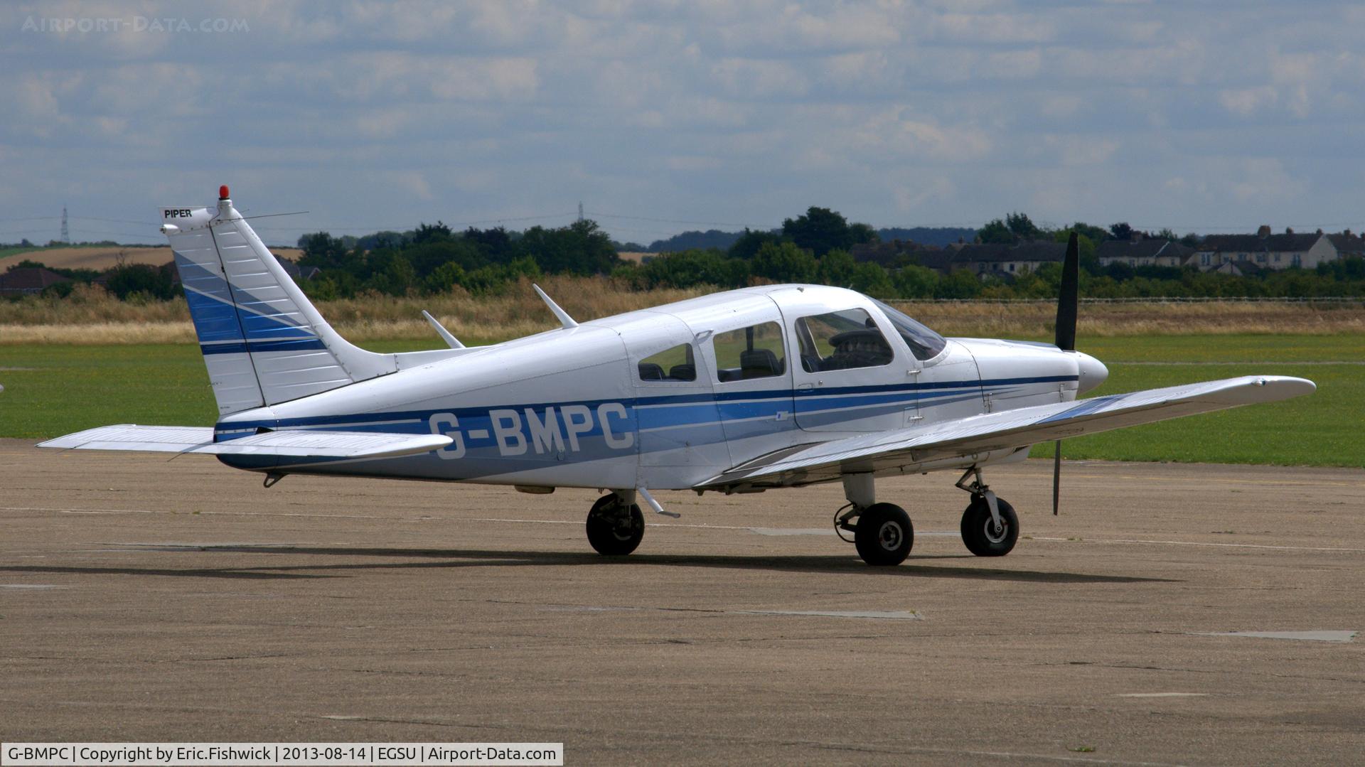 G-BMPC, 1977 Piper PA-28-181 Cherokee Archer II C/N 28-7790436, 2. G-BMPC visiting Duxford Airfield.