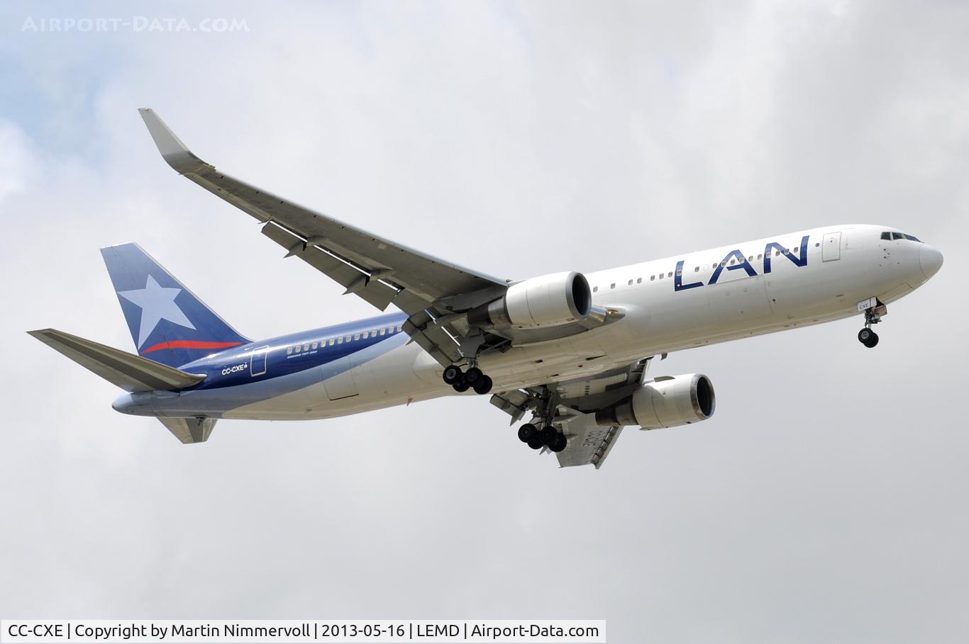 CC-CXE, 2008 Boeing 767-316/ER C/N 35696, LAN Chile